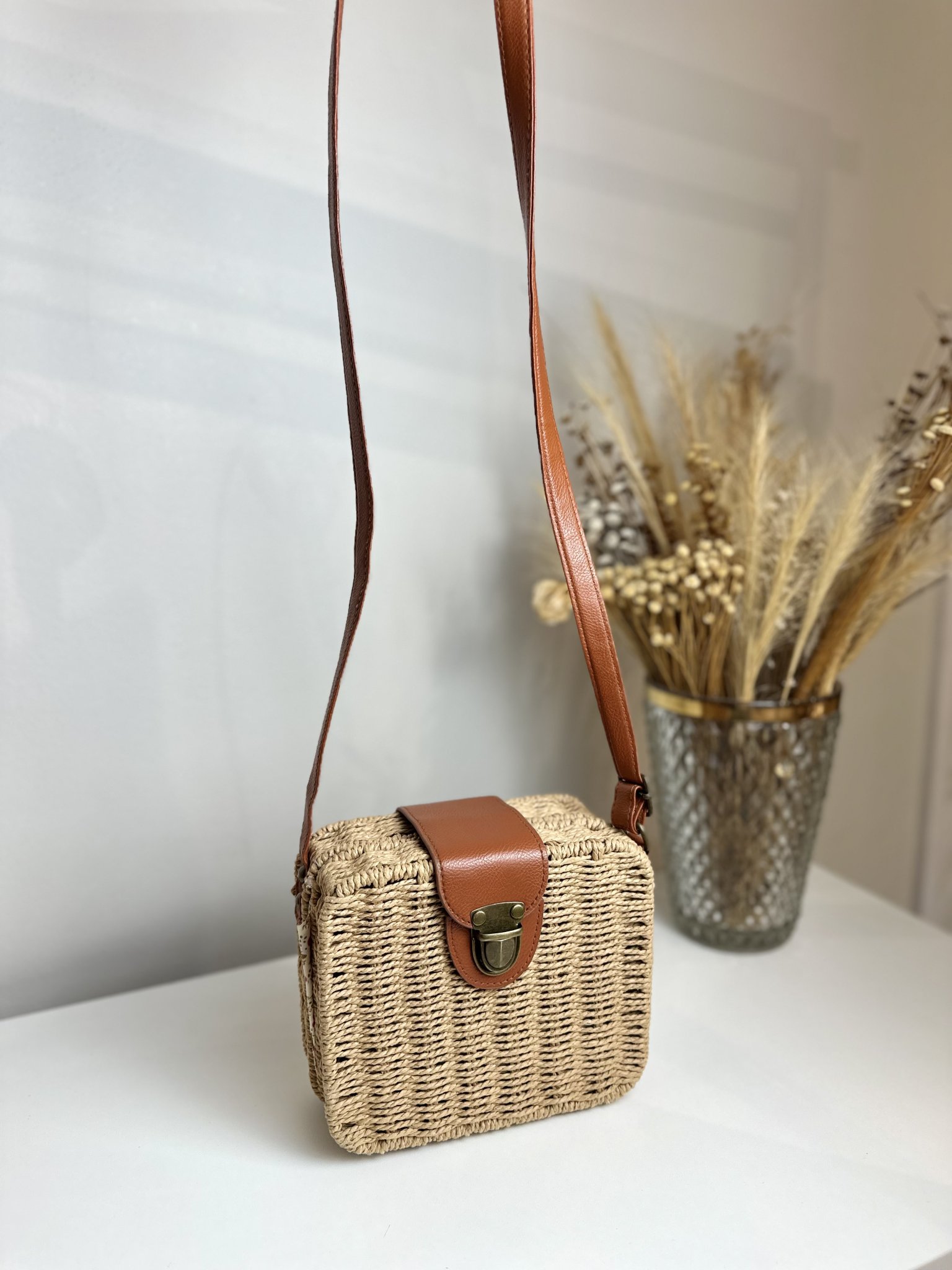 Bolsa tiracolo artesanal Vanessa - vista adicional 2