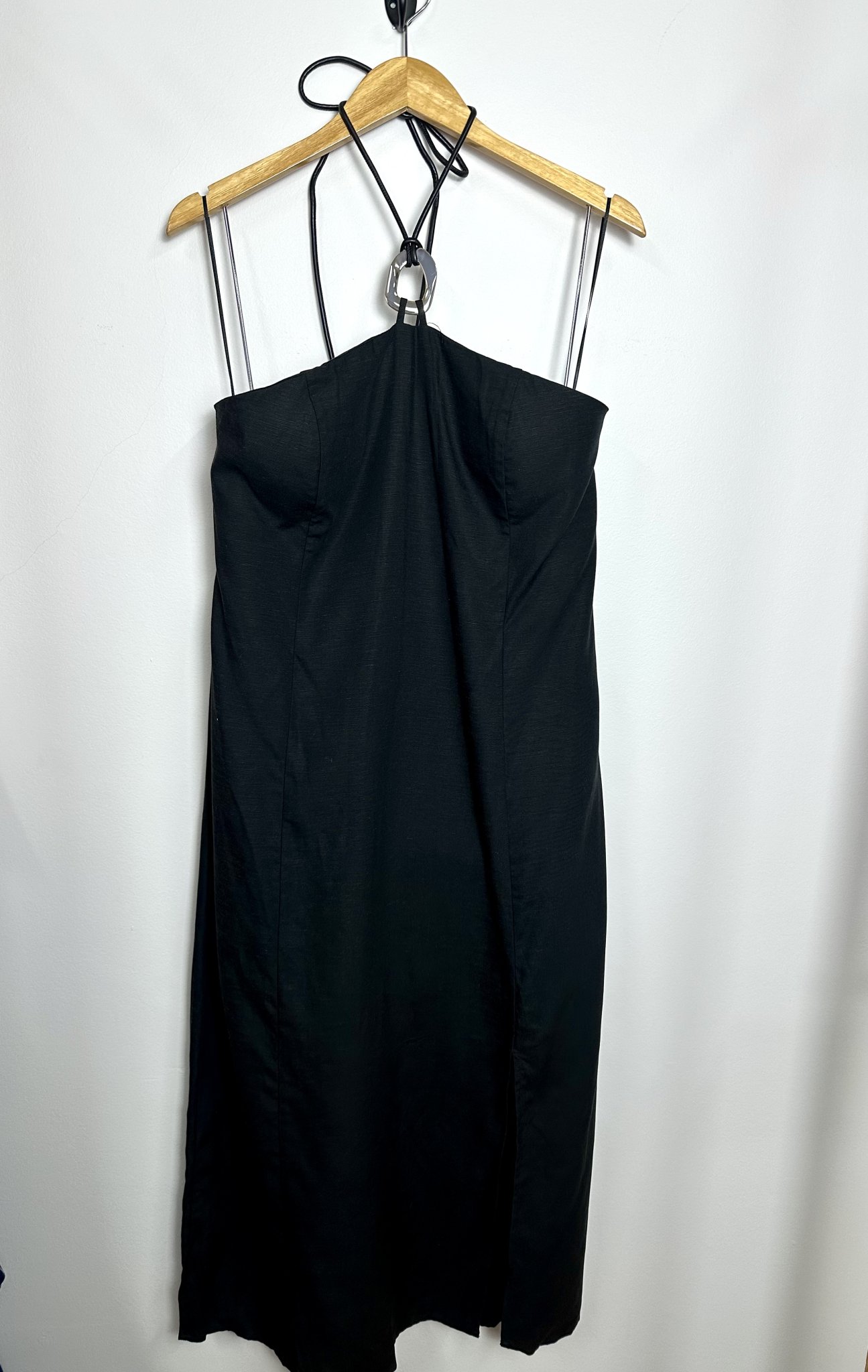 Vestido liocel e linho AK - GG Preto tamanho GG - foto principal