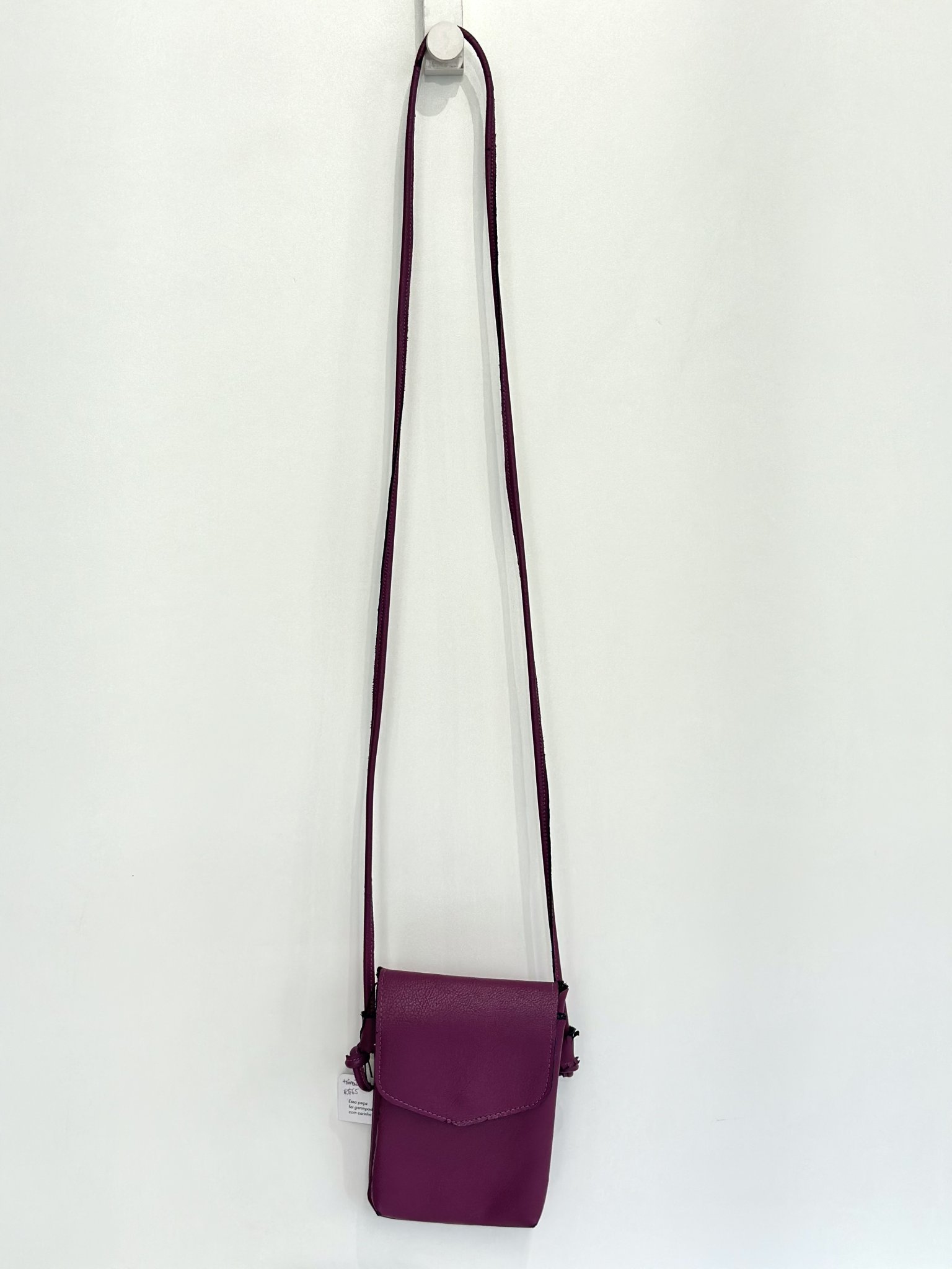 Bolsa couro uva AmoWishin - vista adicional 2