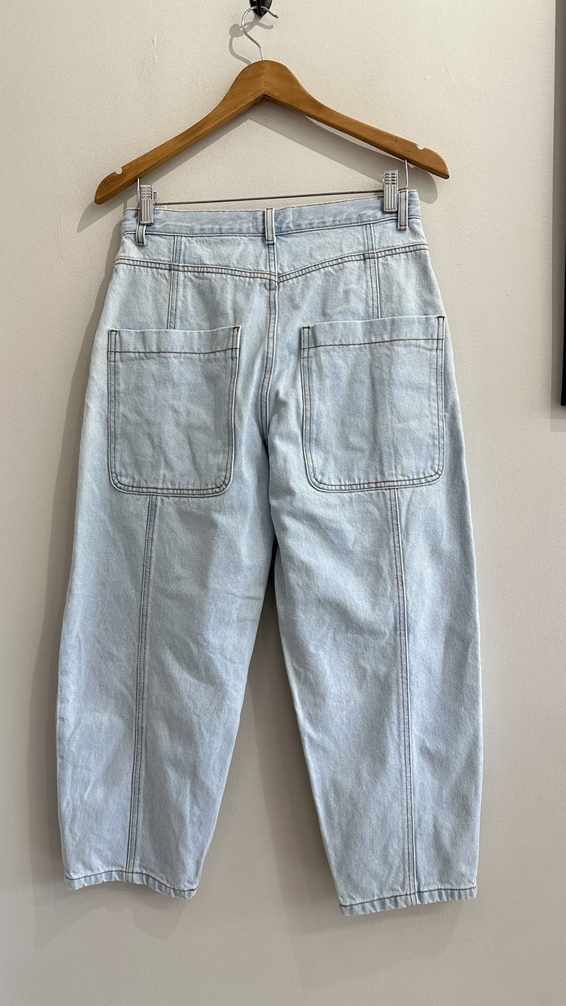 Calça jeans barrel Nati Vozza - 36 tamanho 36 - vista adicional 3