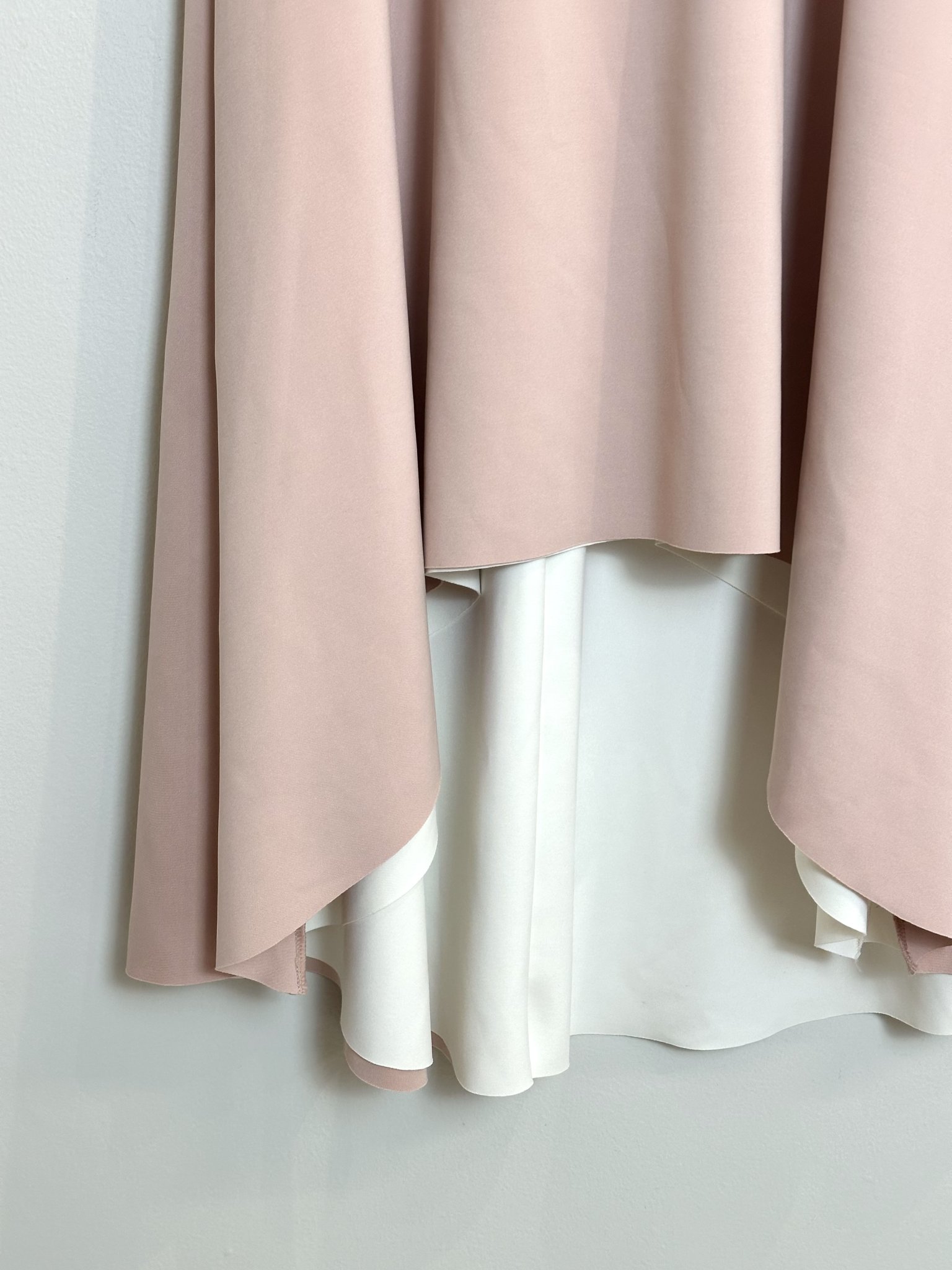 Vestido dupla face rosa e branco - G rosa, Branco, ve tamanho G - vista adicional 3