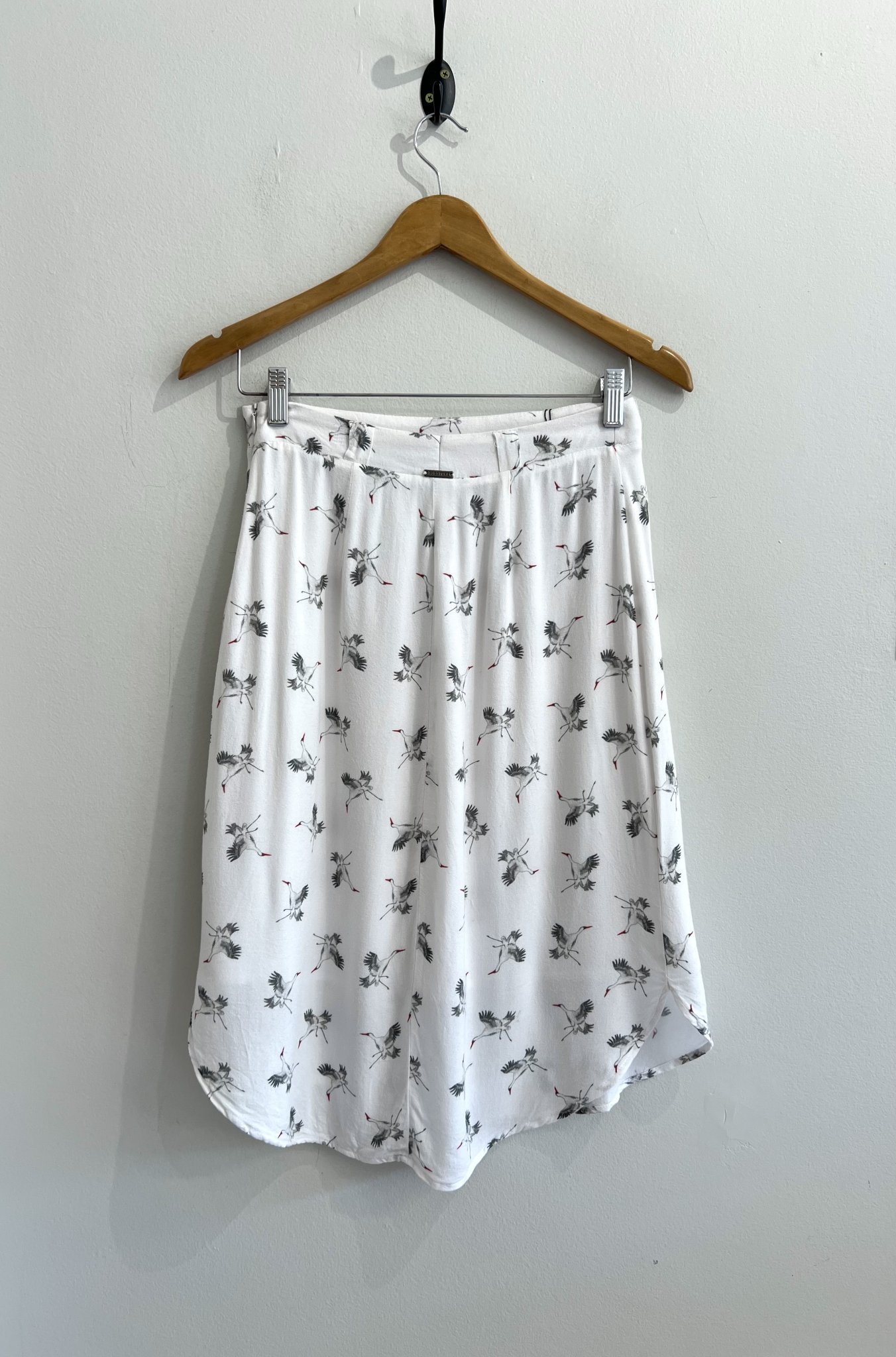 Saia aves Bobstore - P Branco, Verde, Estampa tamanho P - vista adicional 3