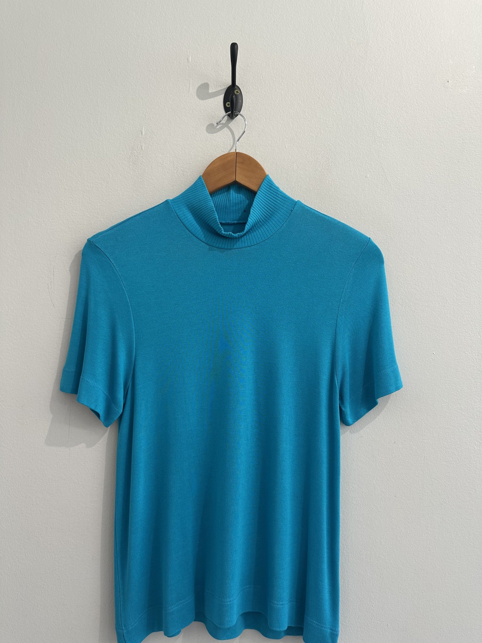 Blusa cacharrel azul céu m/curta s/marca - M tamanho M - foto principal