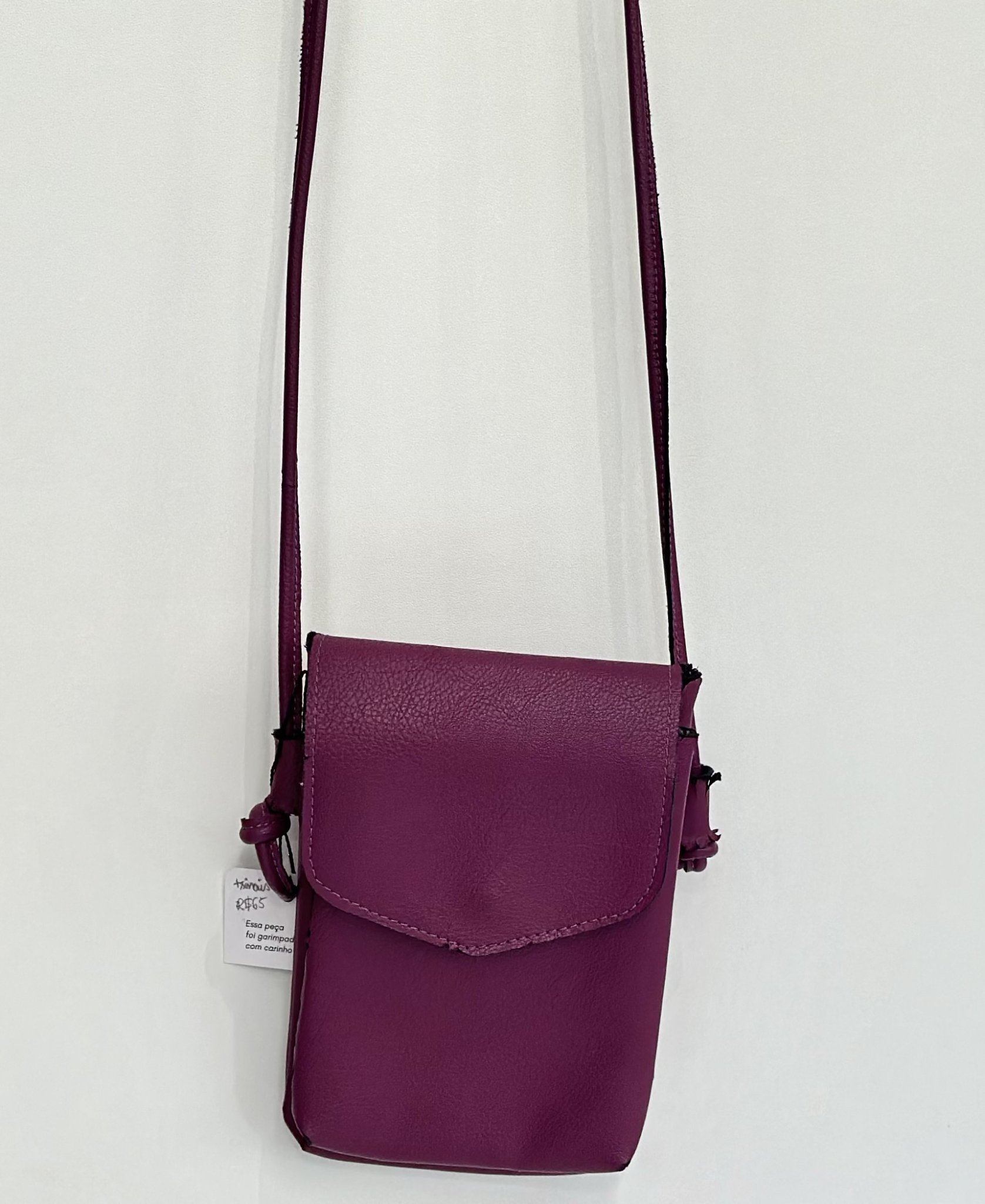 Bolsa couro uva AmoWishin - foto principal