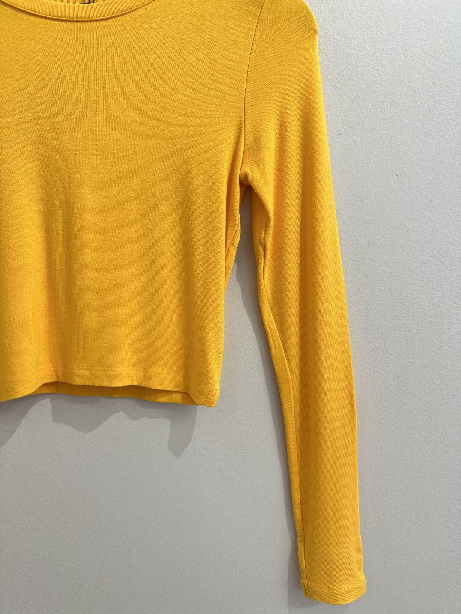 Blusa amarela m/longa Zara - M amarelo tamanho M - vista adicional 2