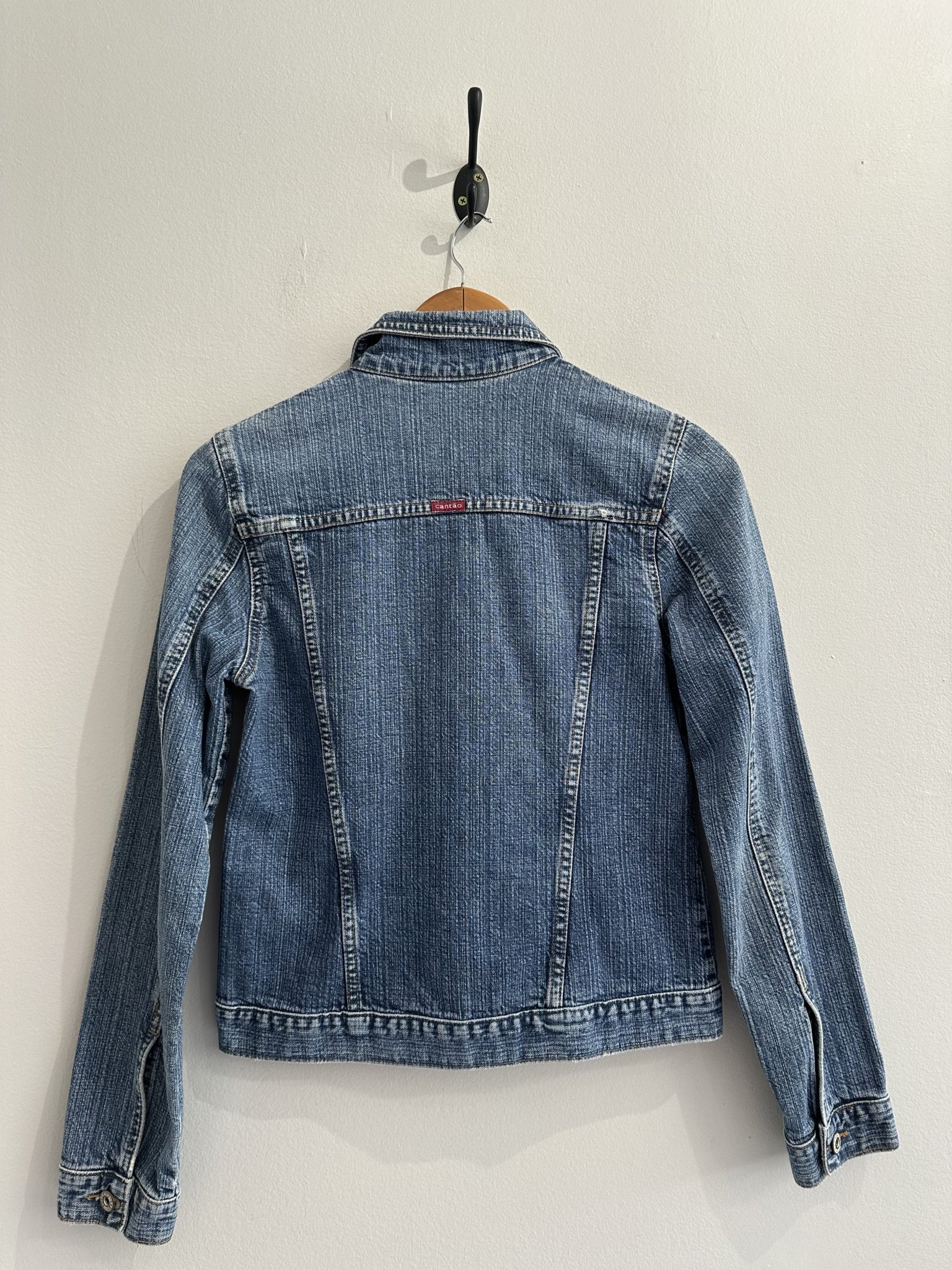 Jaqueta jeans mescla Cantão - M tamanho M - vista adicional 3