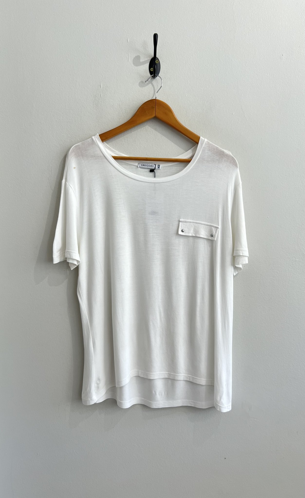 Blusa branca Gregory - M branco tamanho M - foto principal