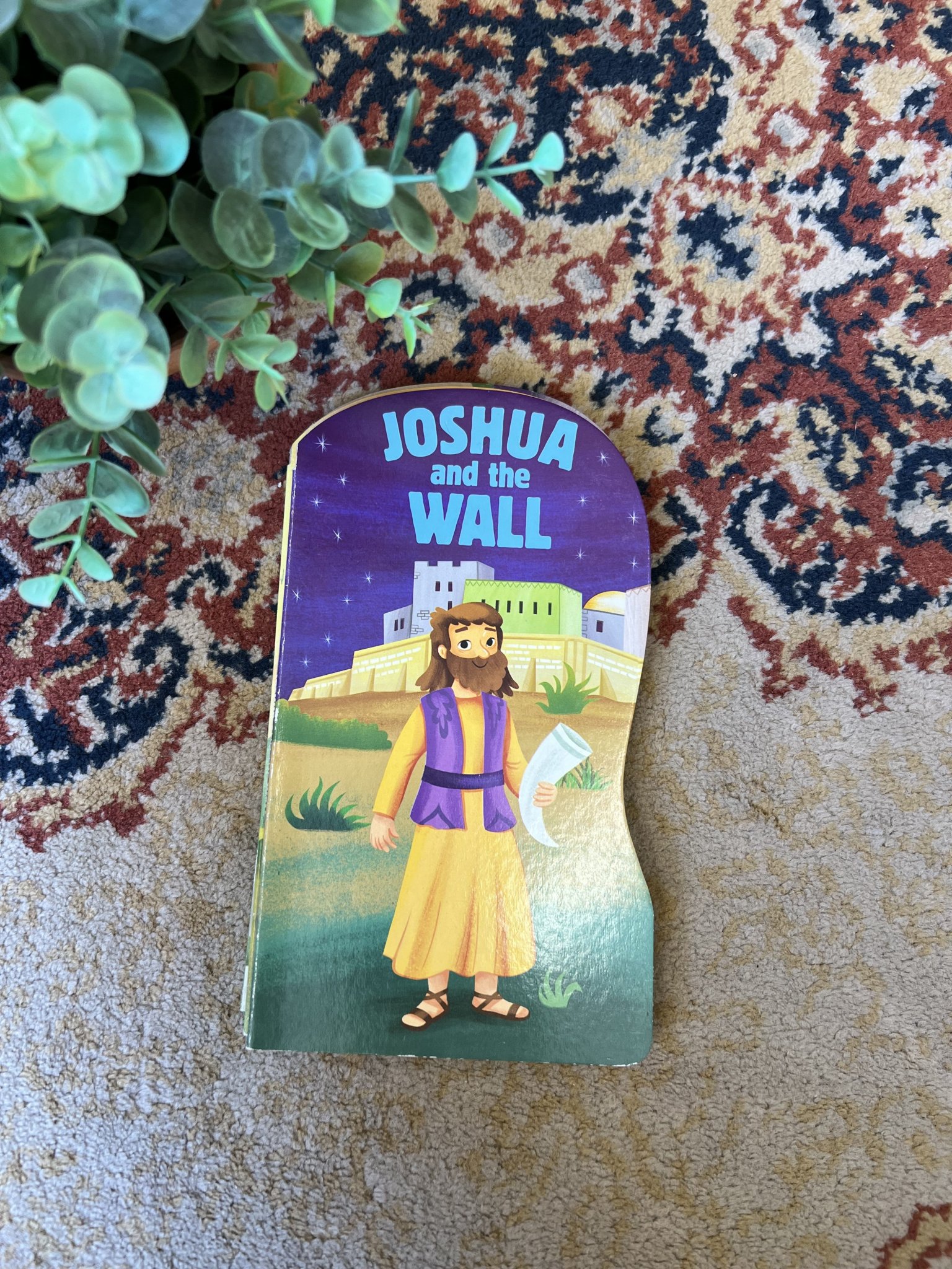 Kit de livros biblicos: Joshua and the Wall / Daniel in the Lions`Den / The Story of Moses / Daniel and Goliath - vista adicional 3