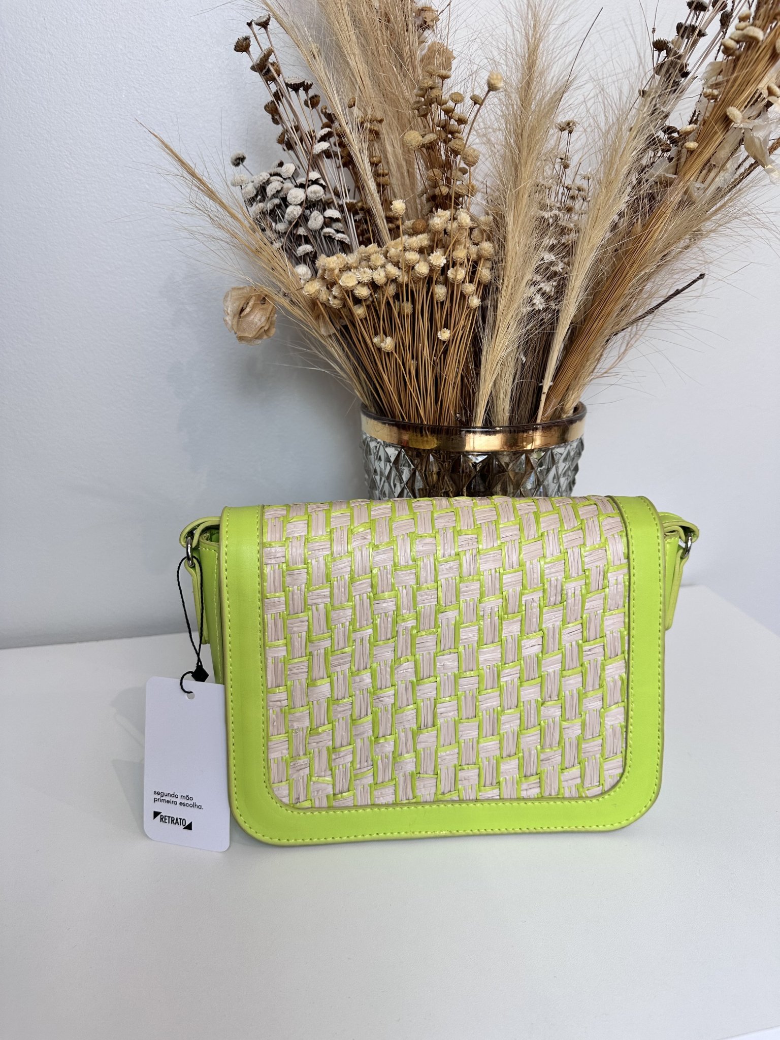 Bolsa tiracolo verde neon Lez a Lez - vista adicional 3