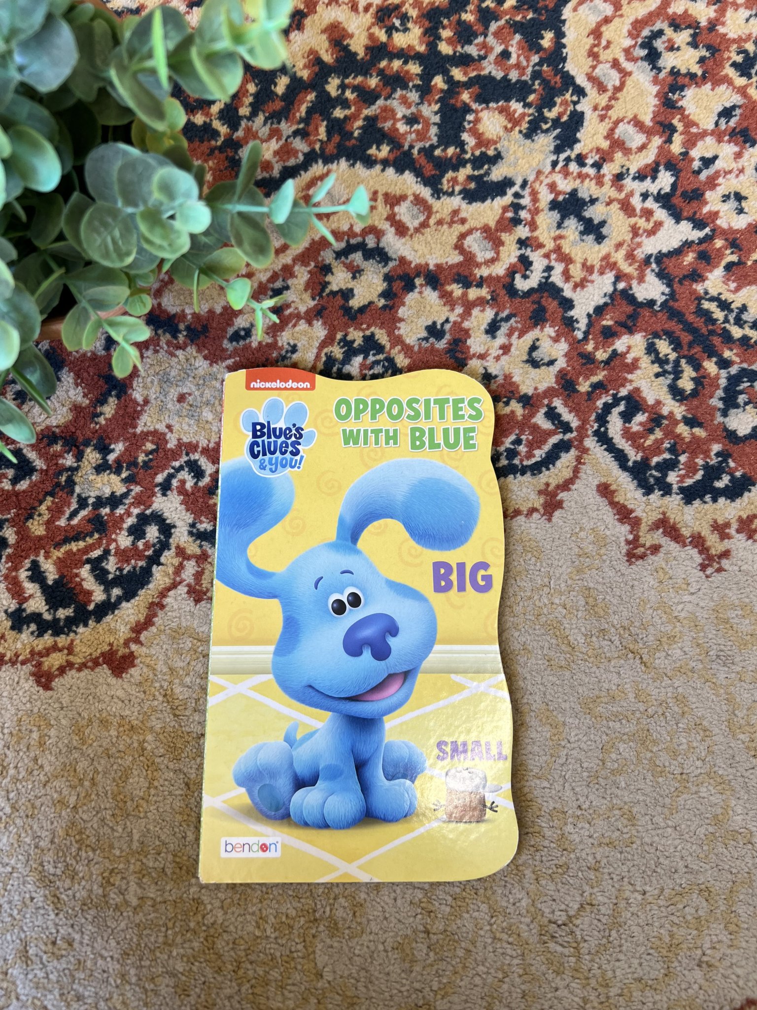 Livro Opposites With Blue azul - vista adicional 3