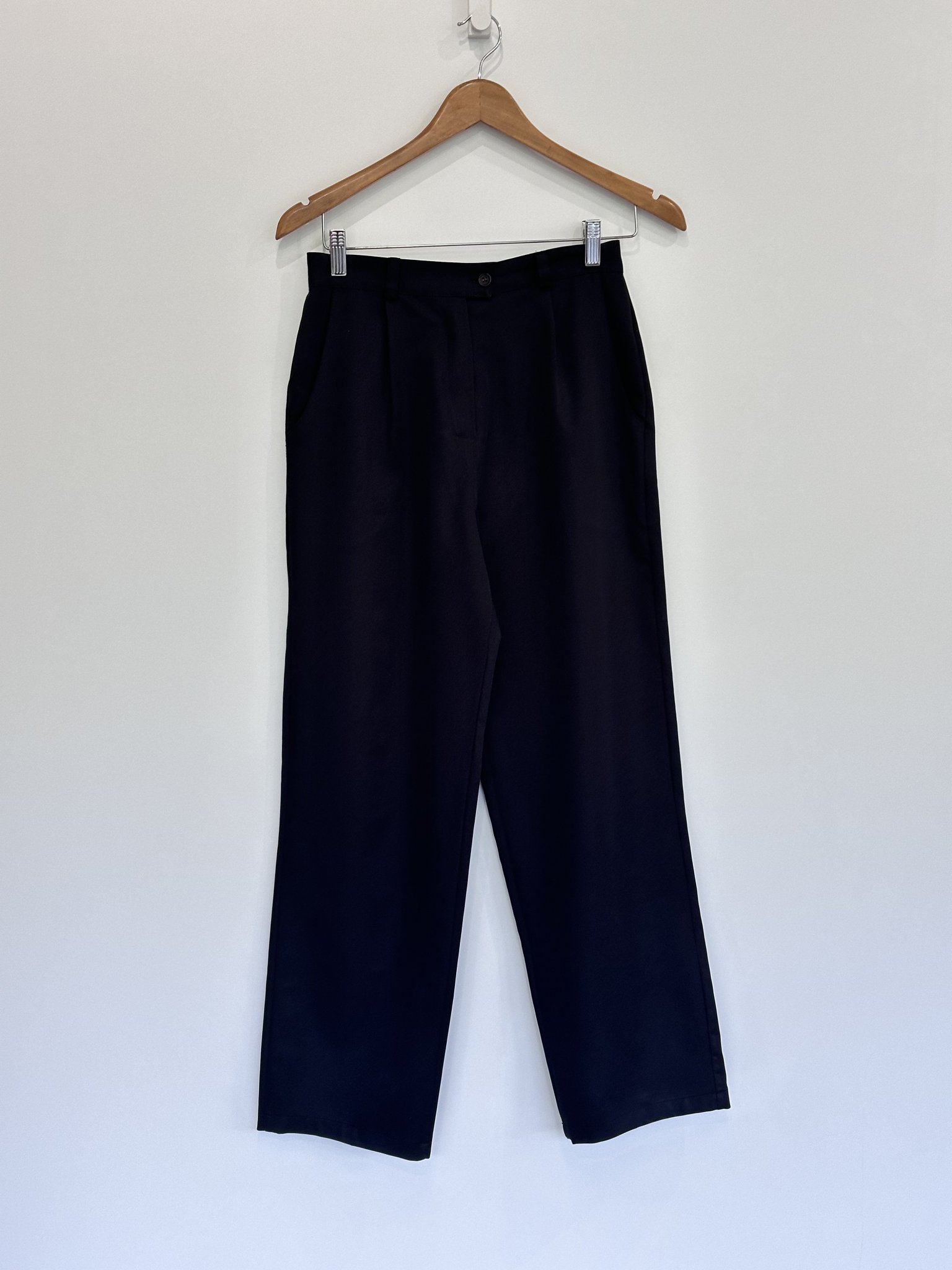Calça social preta vintage C&A - 42 preto tamanho 42 - foto principal