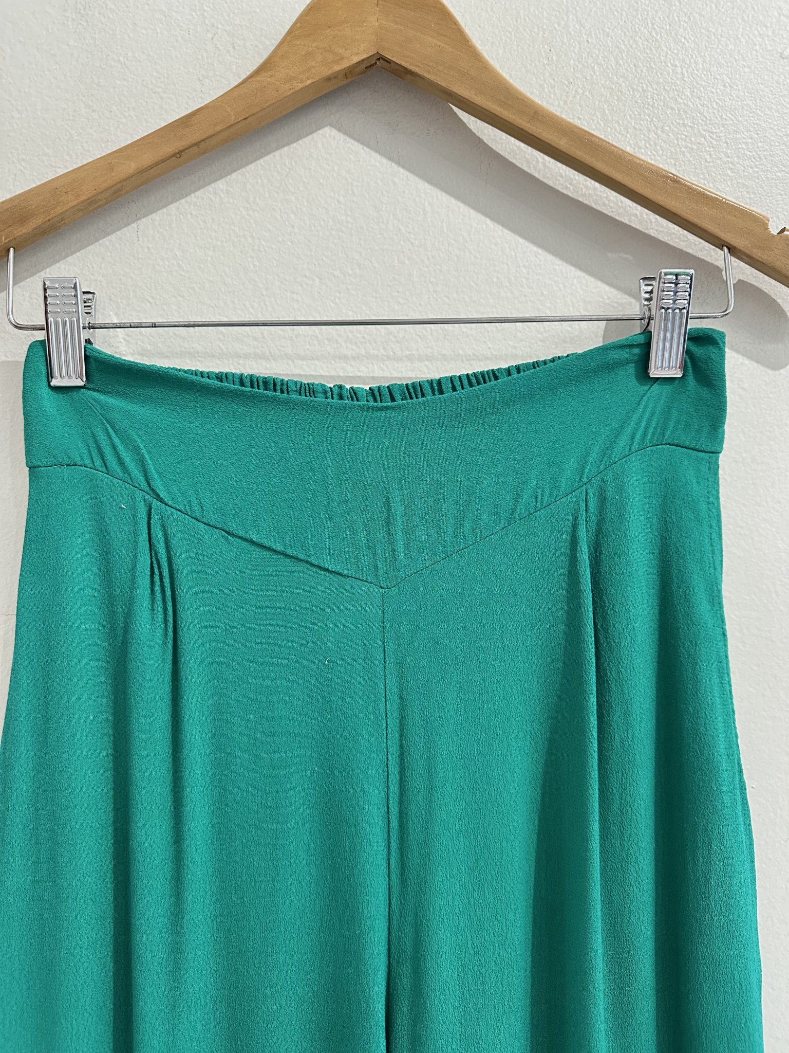 Calça pantalona verde Zinzane - P tamanho P - vista adicional 2