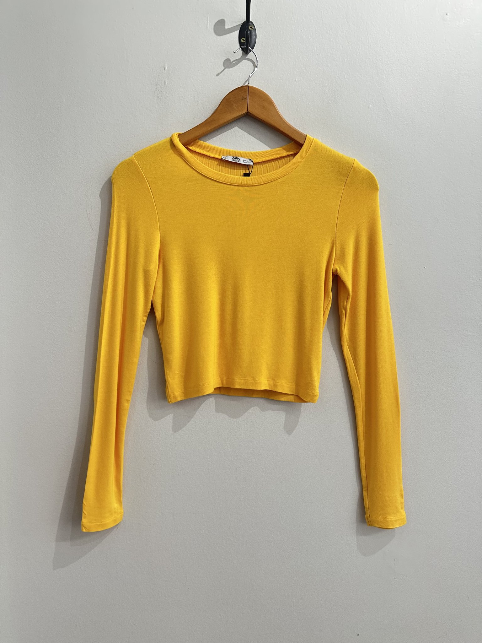 Blusa amarela m/longa Zara - M amarelo tamanho M - foto principal
