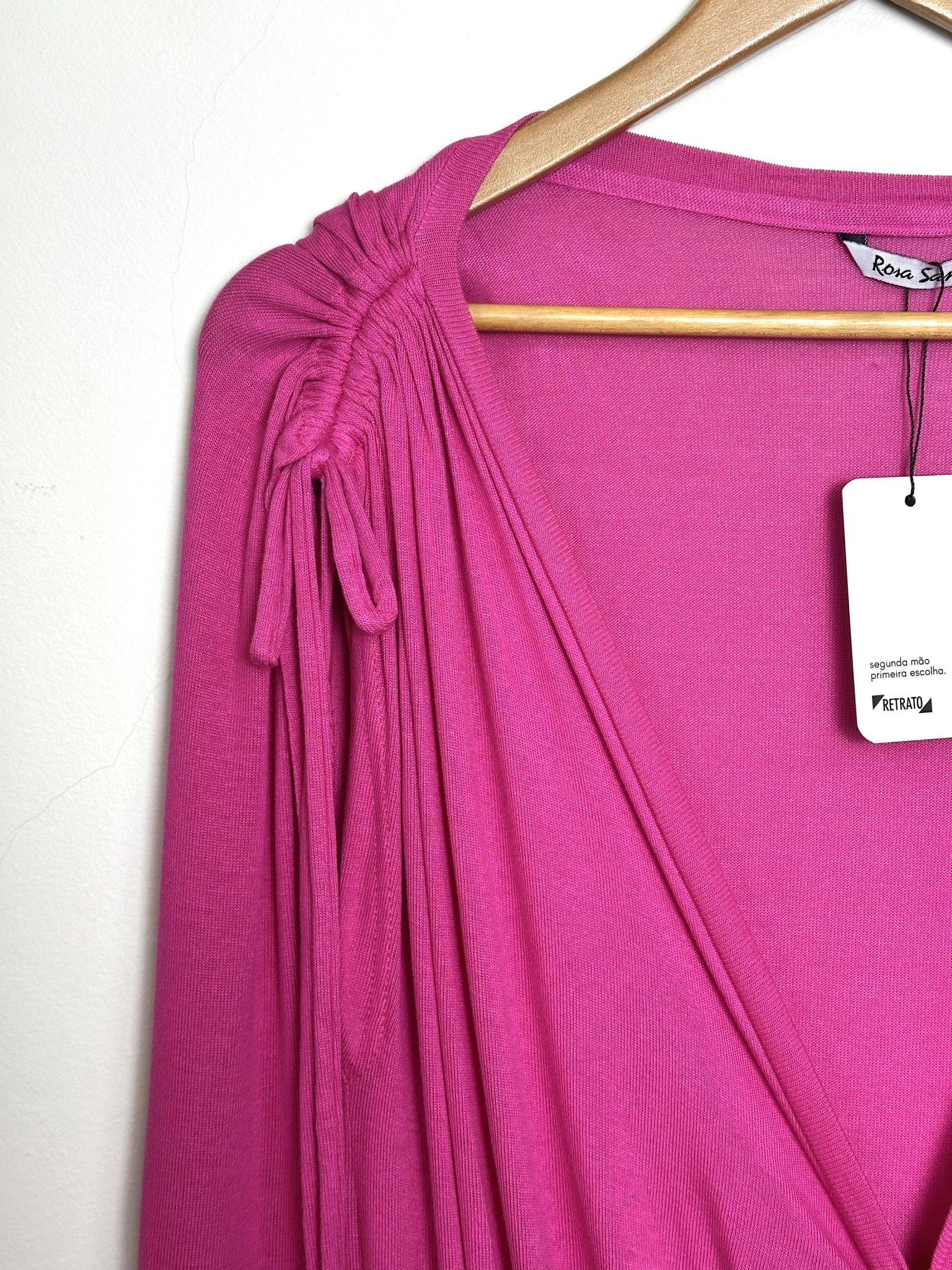 Blusa Rosa Santa - GG tamanho GG - vista adicional 3