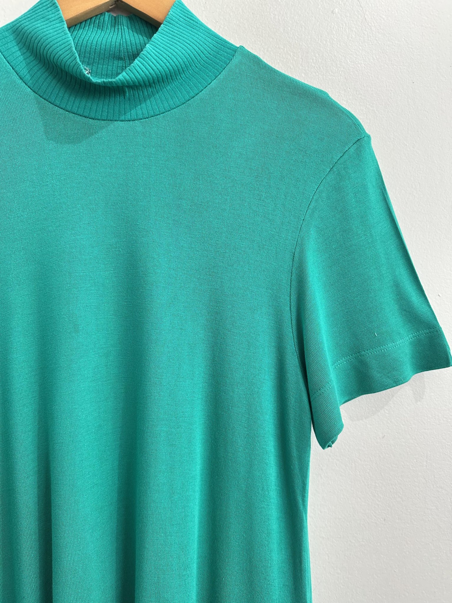 Blusa cacharrel verde bandeira m/curta s/marca - M tamanho M - vista adicional 2