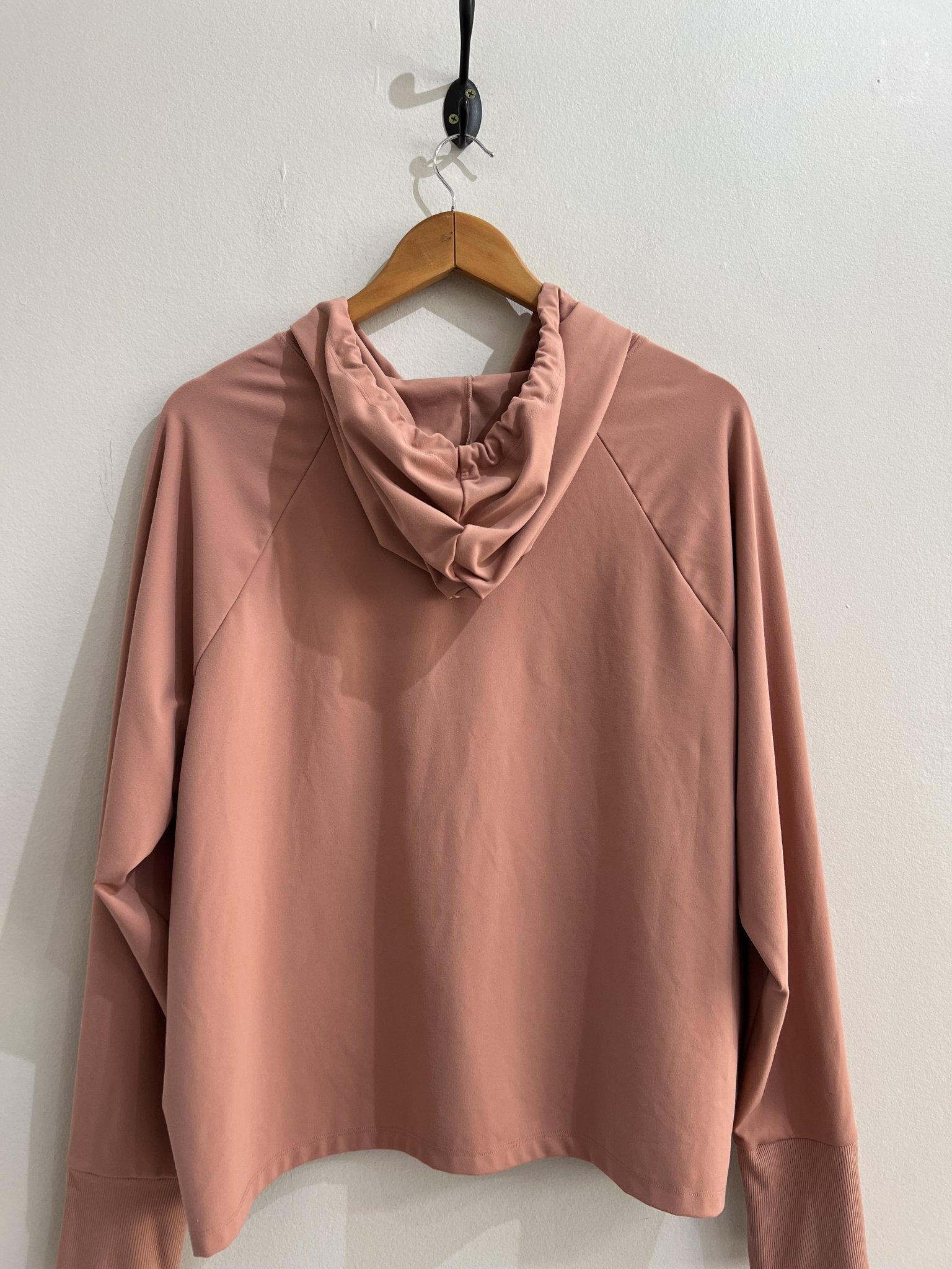 Jaqueta rosa fecho em zíper com capuz - G tamanho G - vista adicional 5