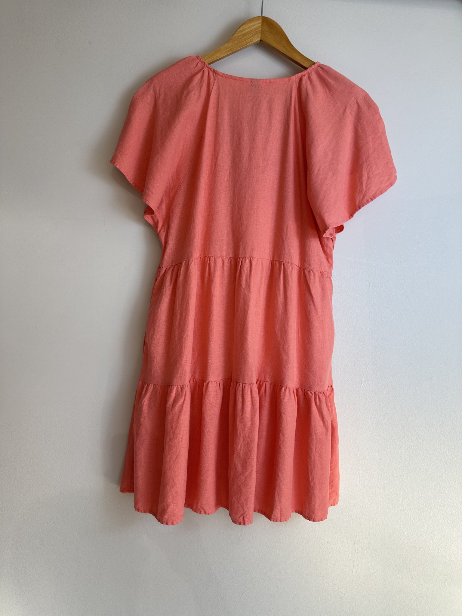 Vestido rosa m/curta sino e saia 3 marias Universal Thread - M tamanho M - vista adicional 2