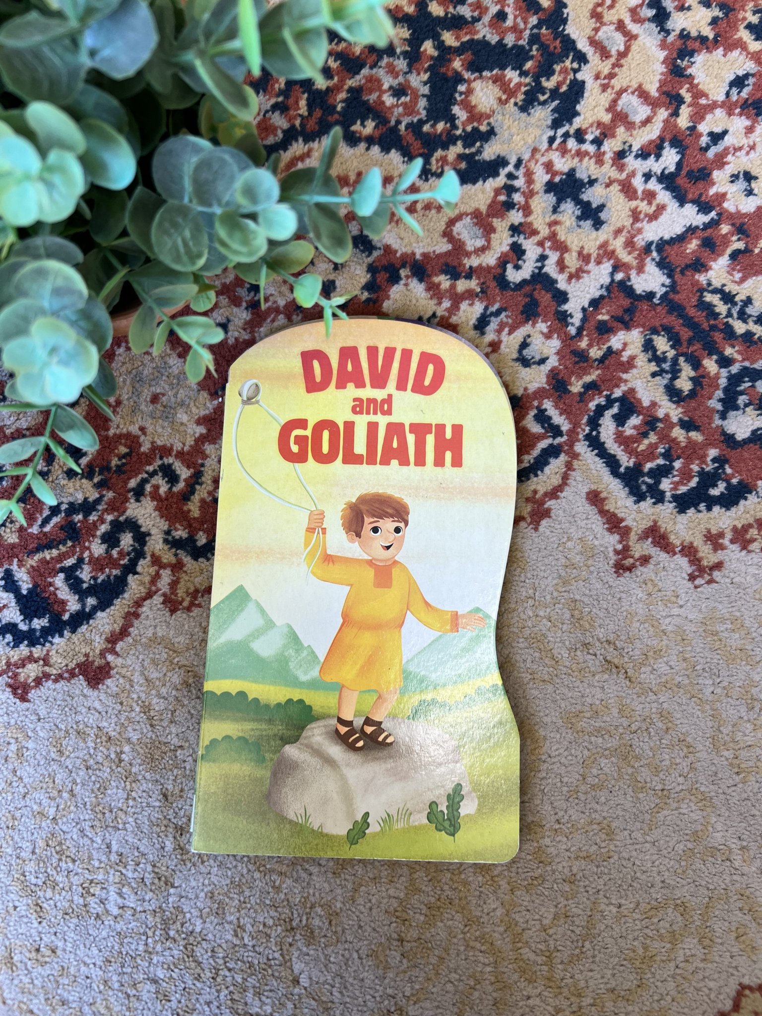Kit de livros biblicos: Joshua and the Wall / Daniel in the Lions`Den / The Story of Moses / Daniel and Goliath - vista adicional 4