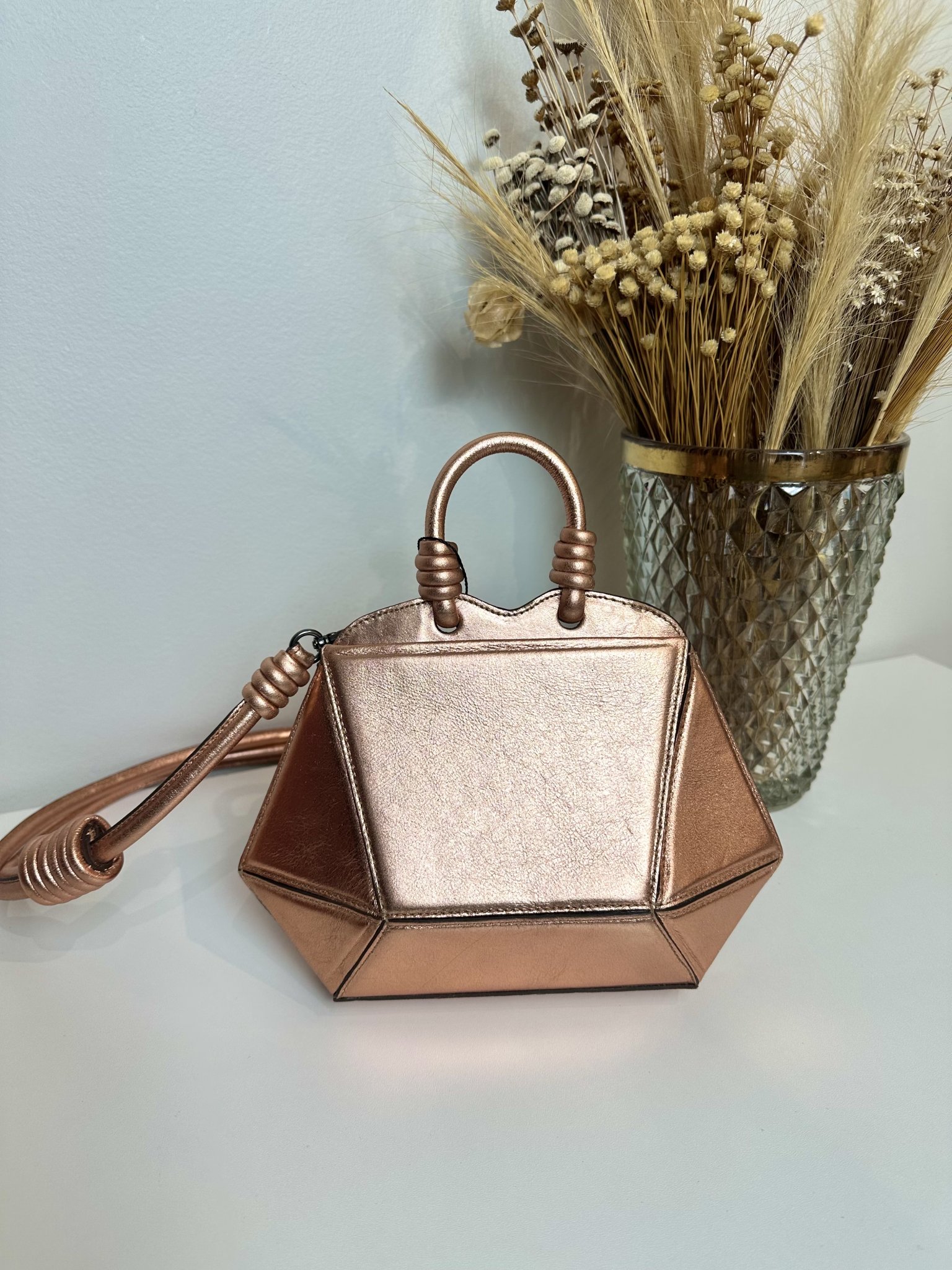 Bolsa Baby Diamante Ouro - foto principal