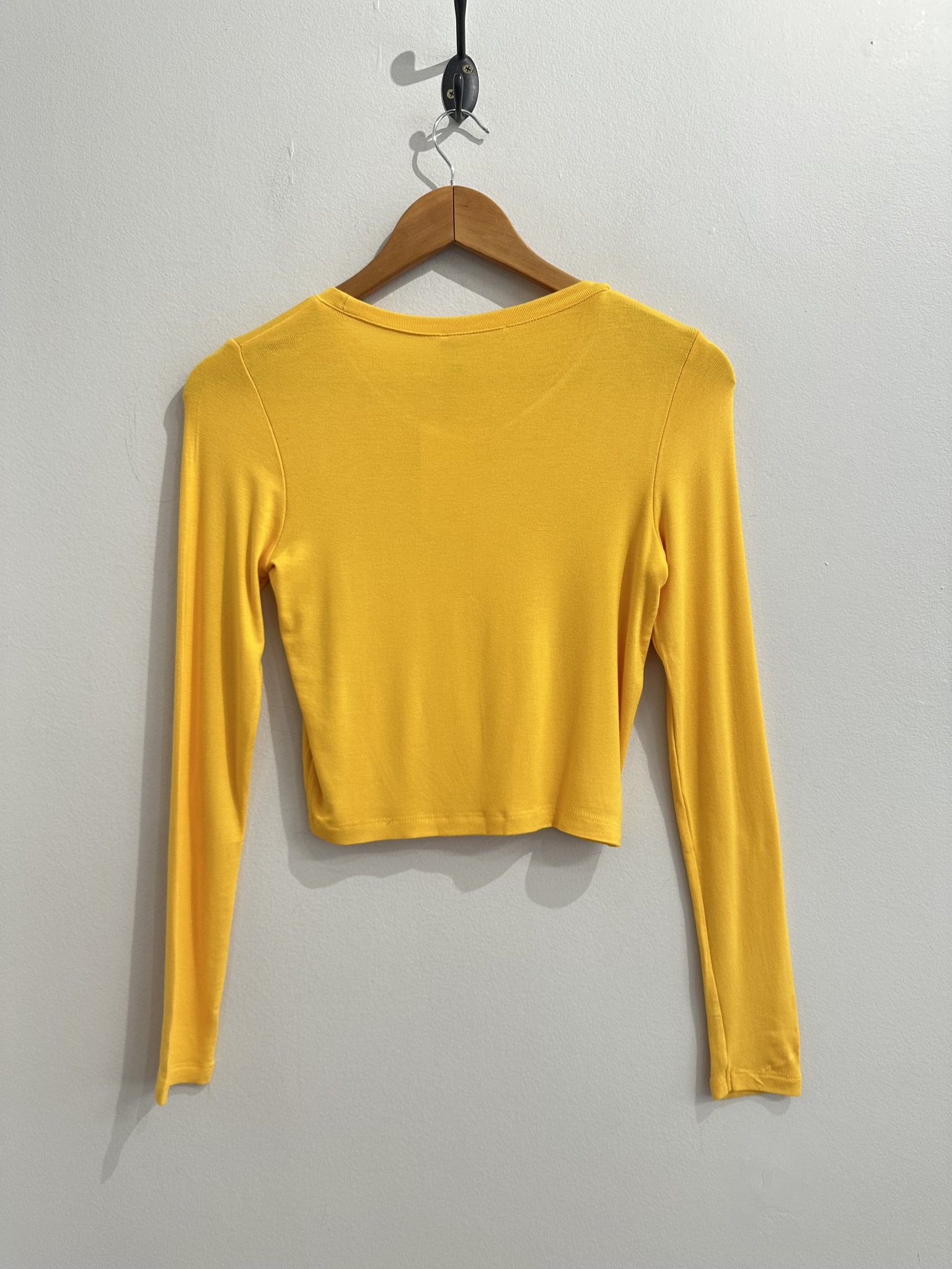 Blusa amarela m/longa Zara - M amarelo tamanho M - vista adicional 3