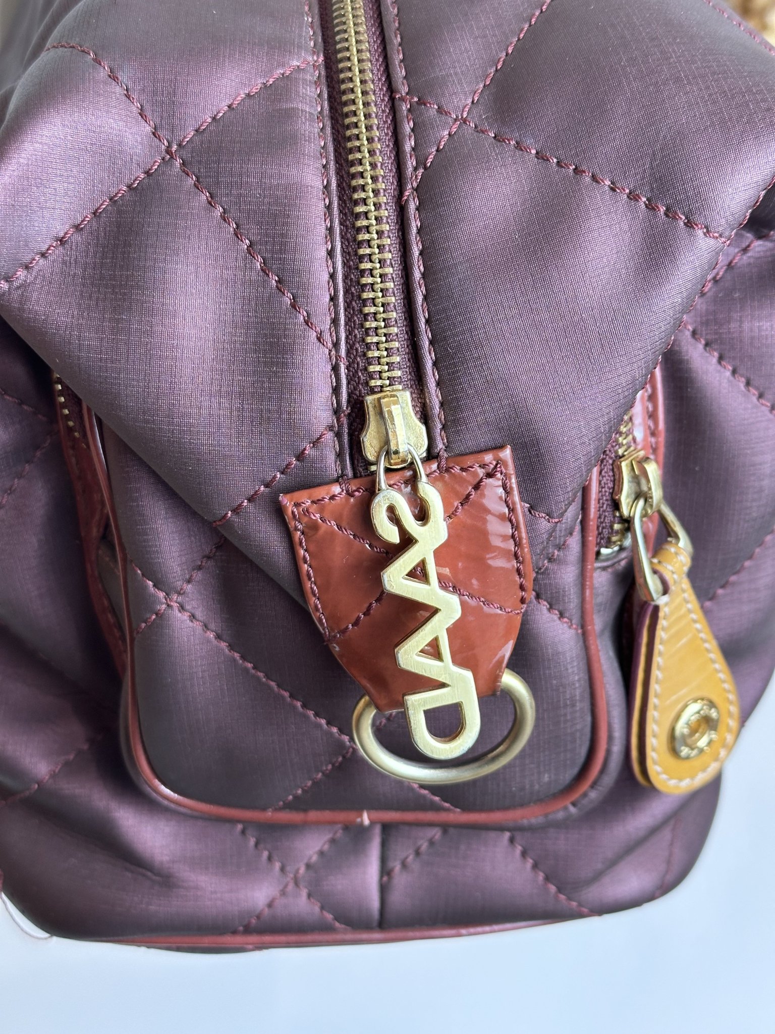 Bolsa tiracolo roxa Saad roxo - vista adicional 6