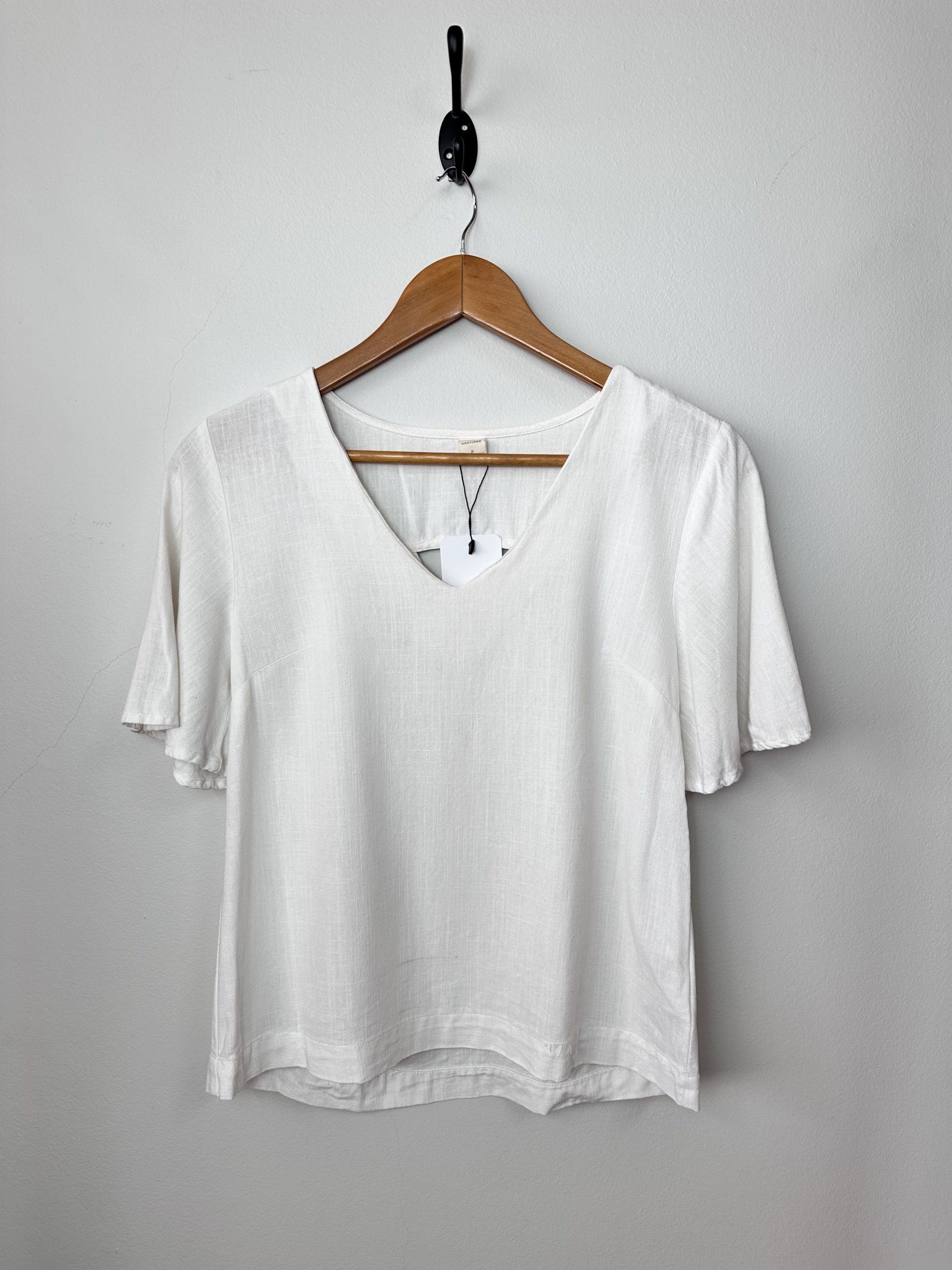 Blusa branca manga curta Marfinno - M branco tamanho M - foto principal