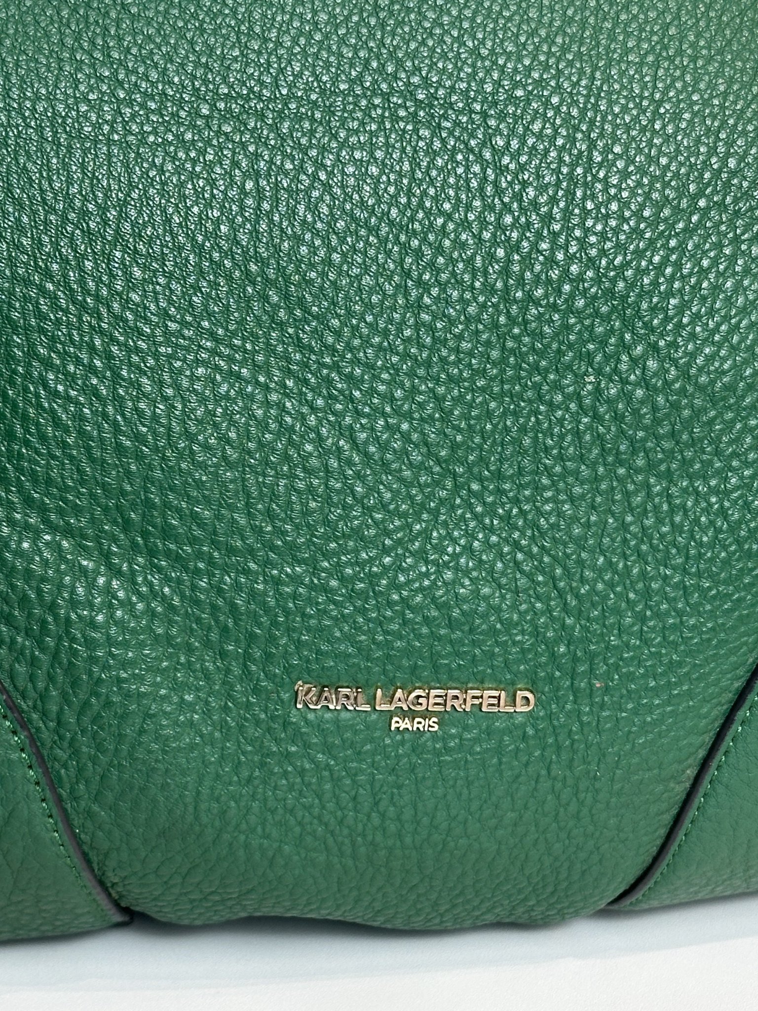 Bolsa tiracolo verde Karl Lagerfeld - Valeska - vista adicional 3