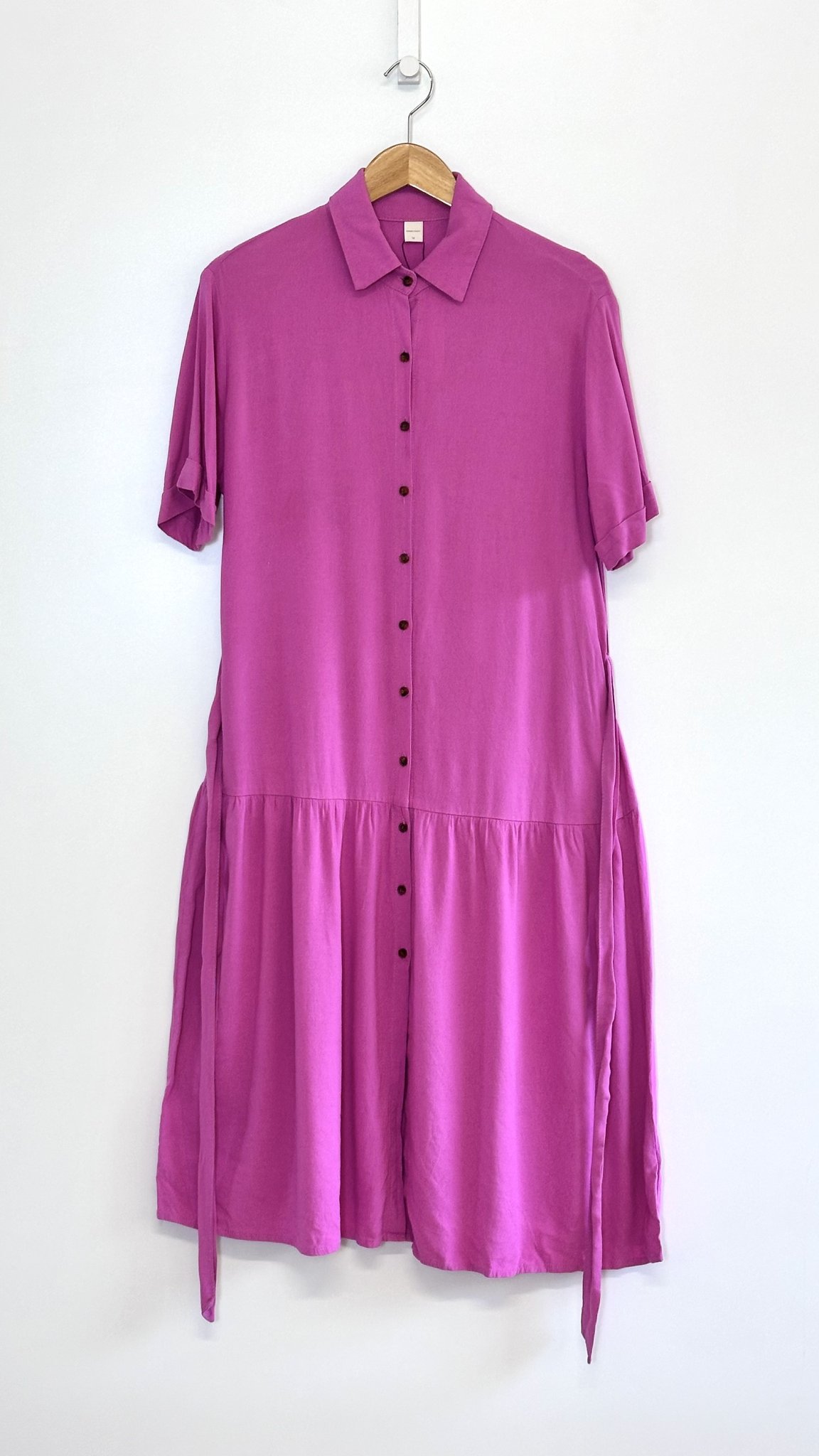 Vestido chemise rosa Marfinno - M tamanho M - foto principal
