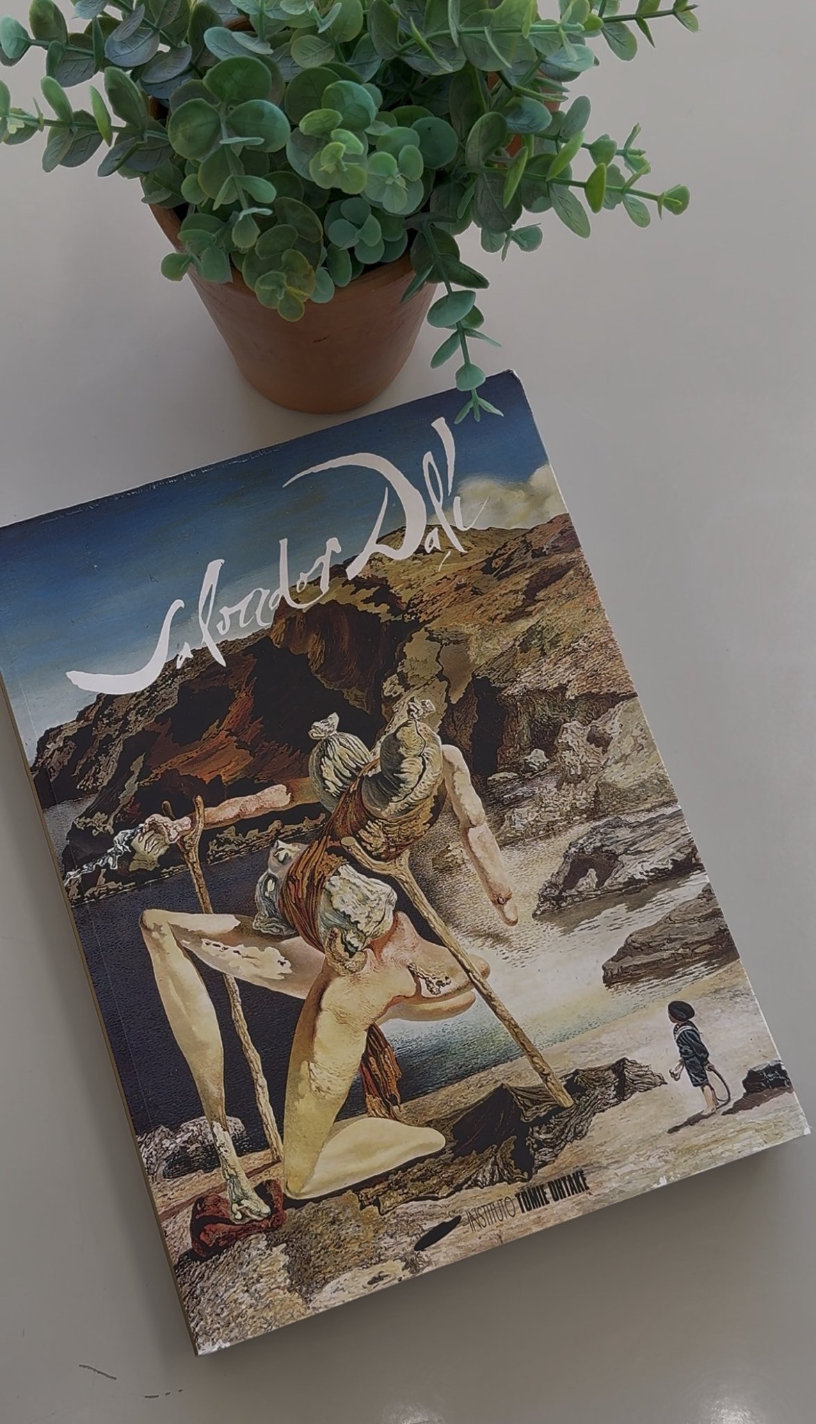 Livro Salvador Dali, Tomie Ohtake Marrom, Laranja, Preto - foto principal