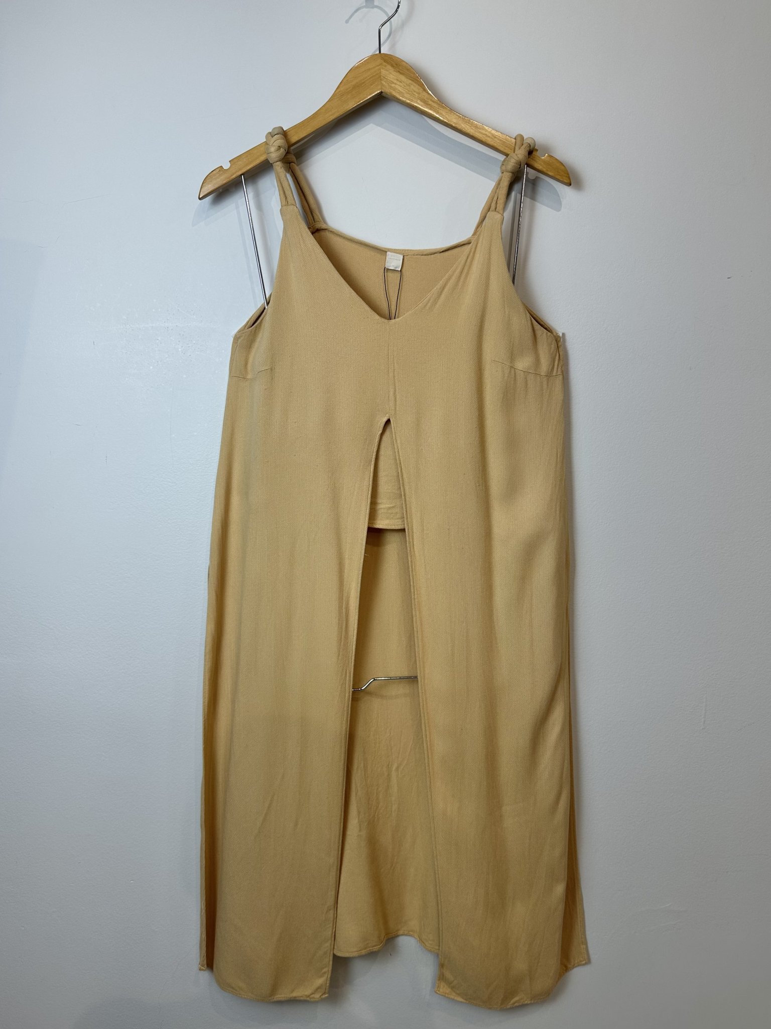 Bata camel de alça trançada Marfinno - M *sinais - foto principal