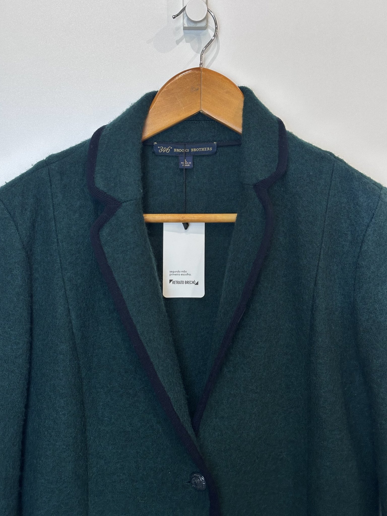 Blazer 246 Brooks Brothers - M verde tamanho M - vista adicional 2