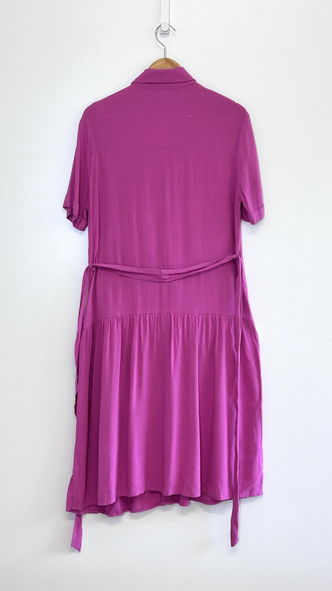 Vestido chemise rosa Marfinno - M tamanho M - vista adicional 2