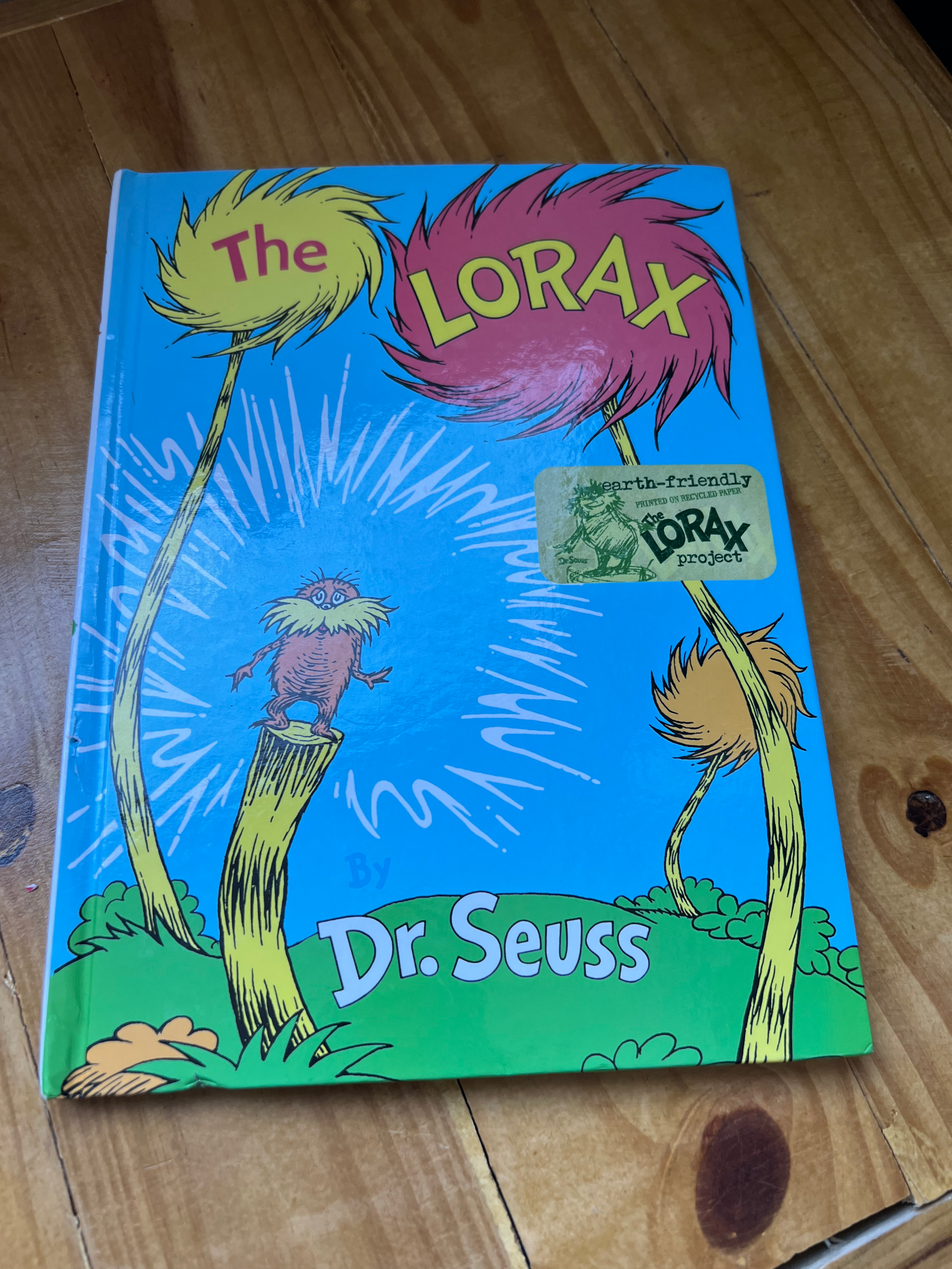 Livro the lorax · Azul, Verde — foto 1