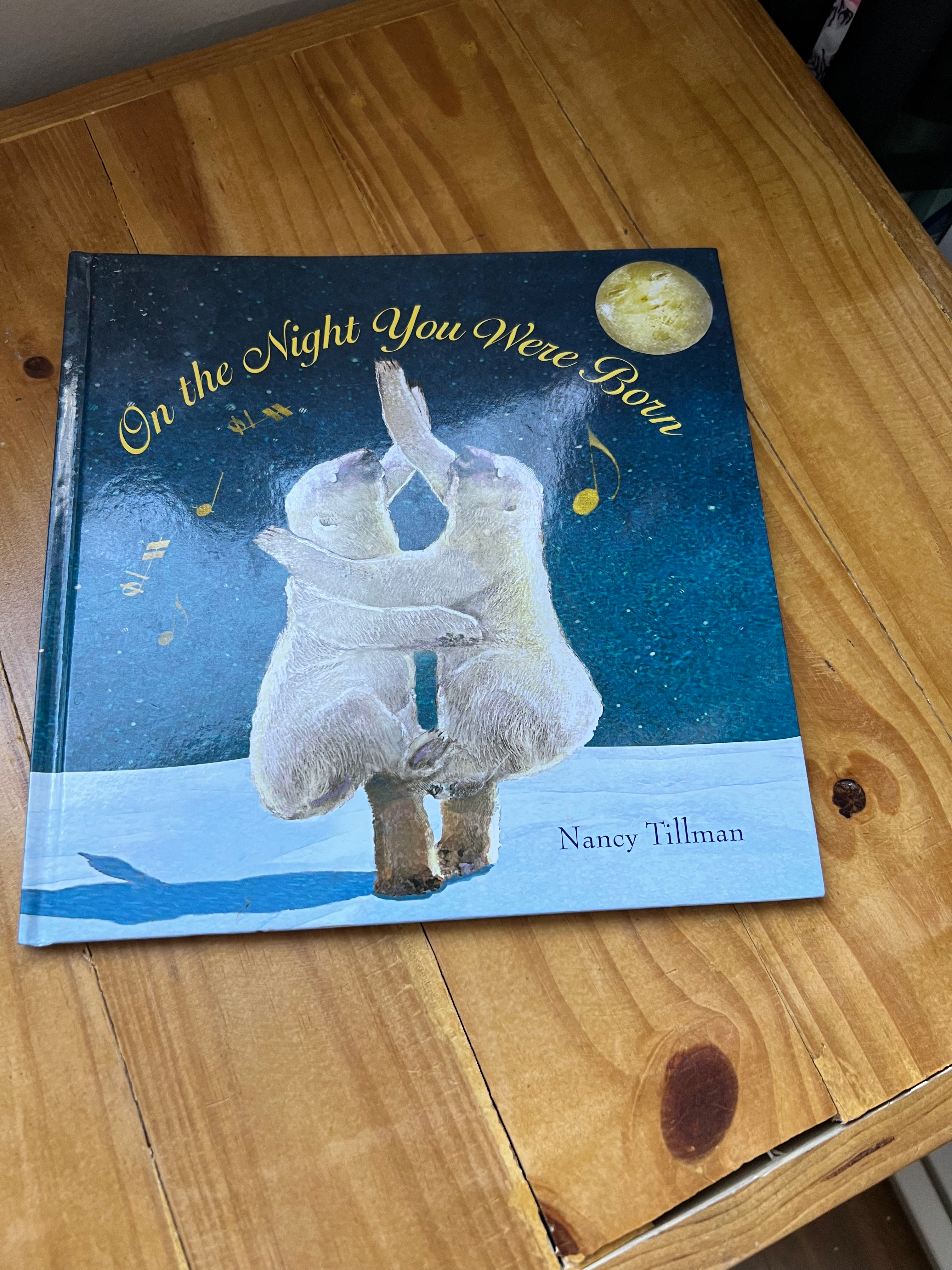 Livro on the night you were born Sem marca Azul - 17099-1
