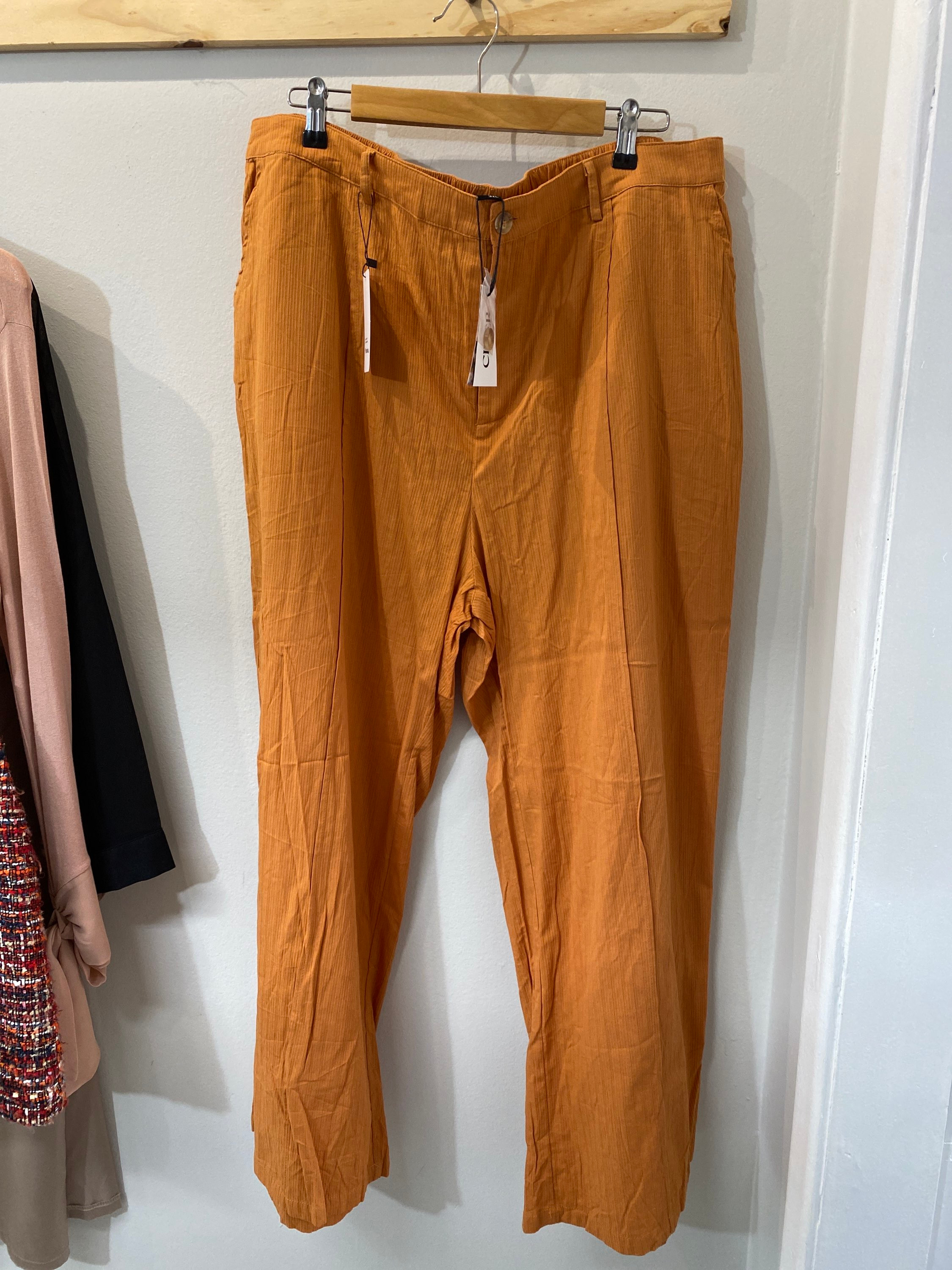 Calça pantalona laranja de algodão Cider Sem marca - 17407-1