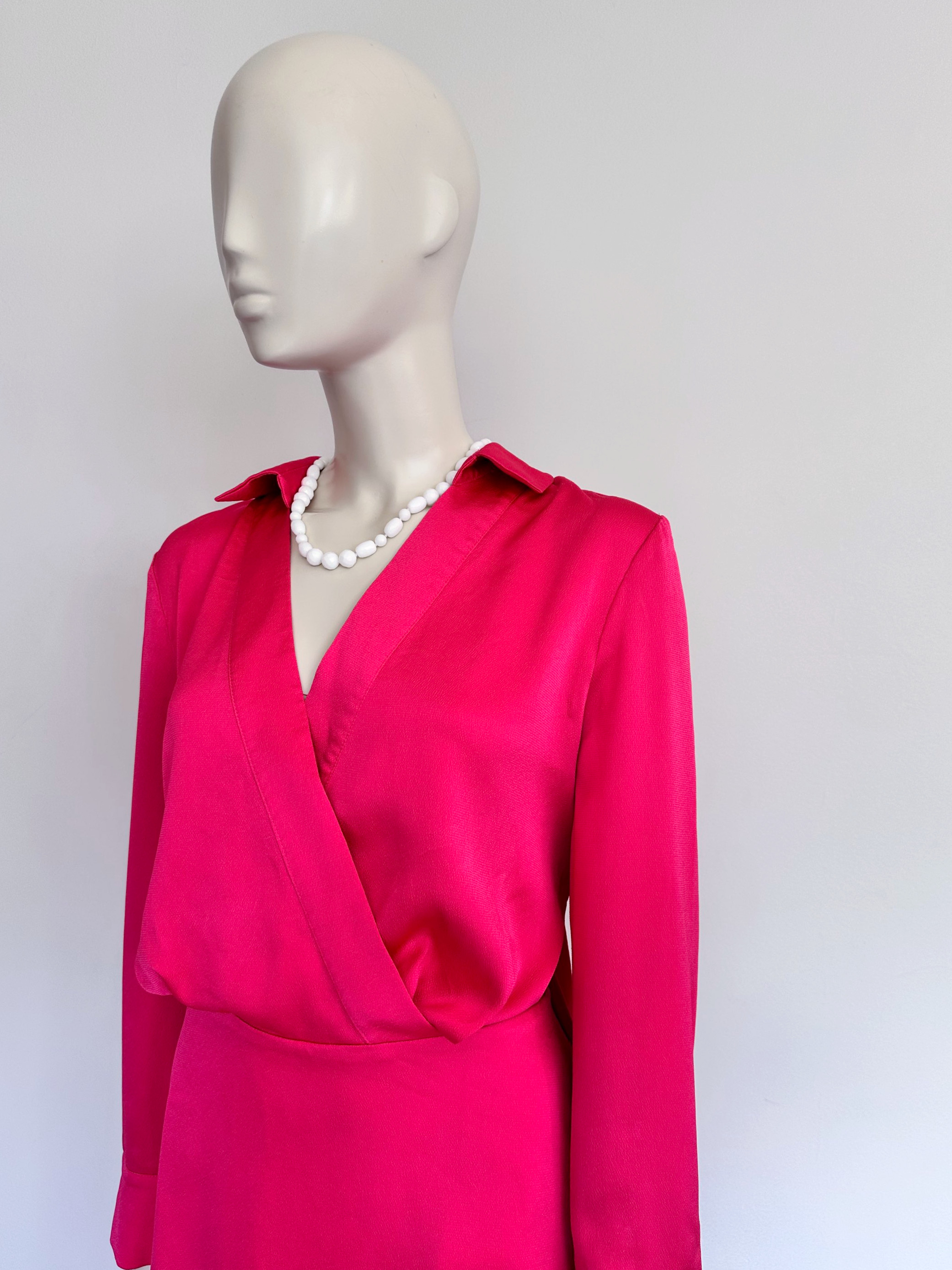 Vestido pink midi Elie Tahari - G/GG Sem marca Rosa tamanho G/GG - 17682-5
