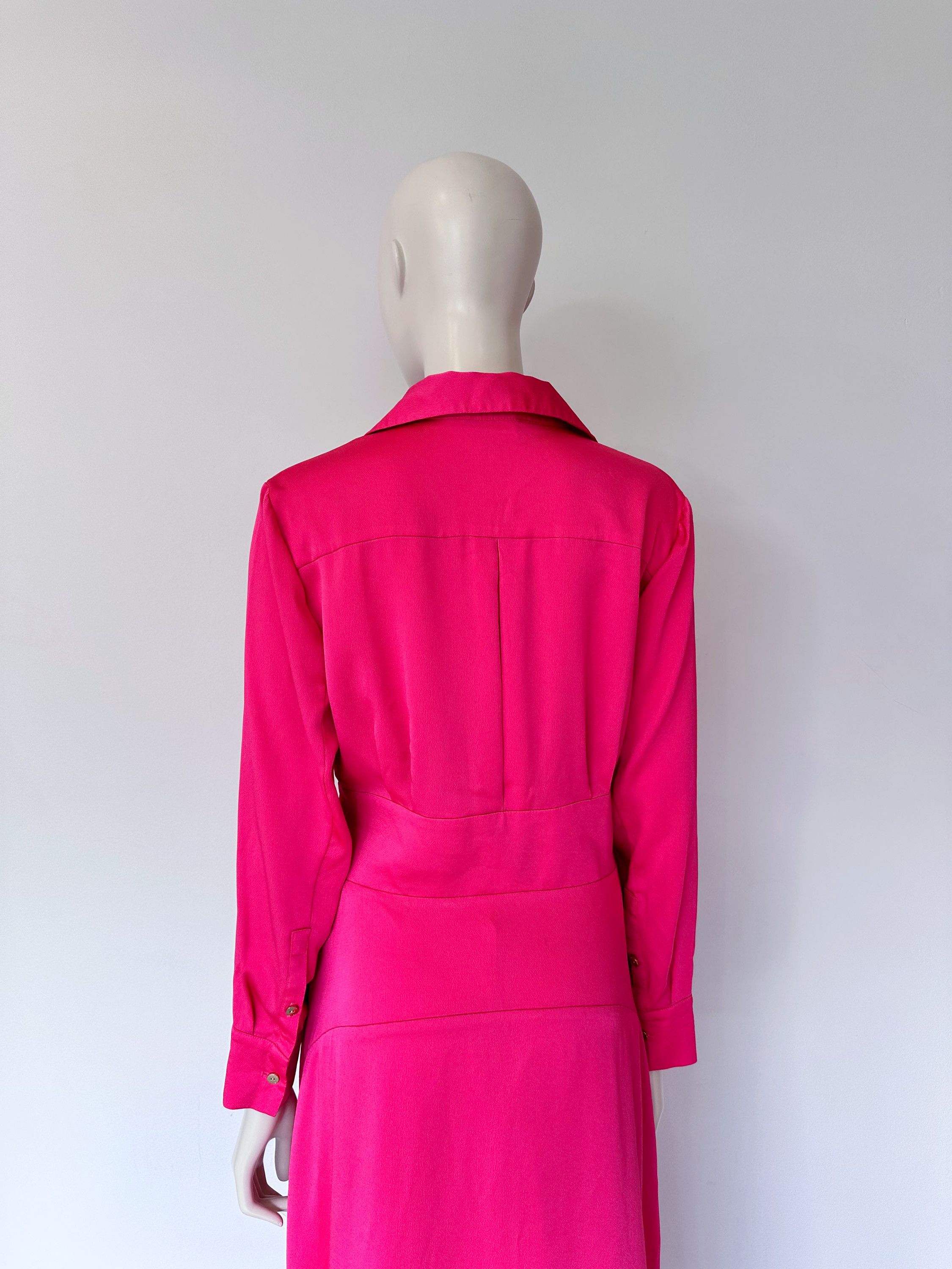 Vestido pink midi Elie Tahari - G/GG Sem marca Rosa tamanho G/GG - 17682-6