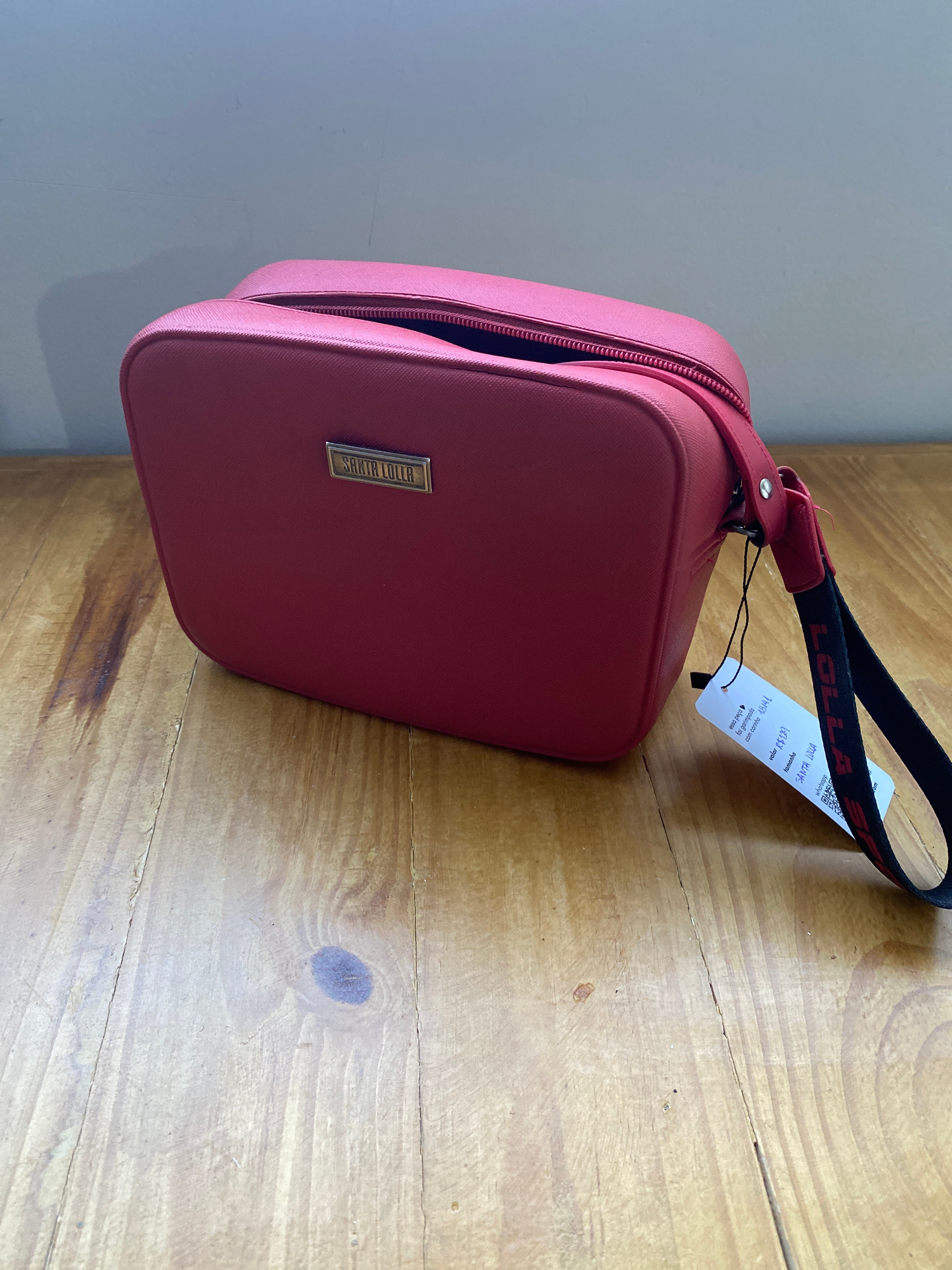 Bolsa vermelha tiracolo Santa Lolla Vermelho - 18141-1