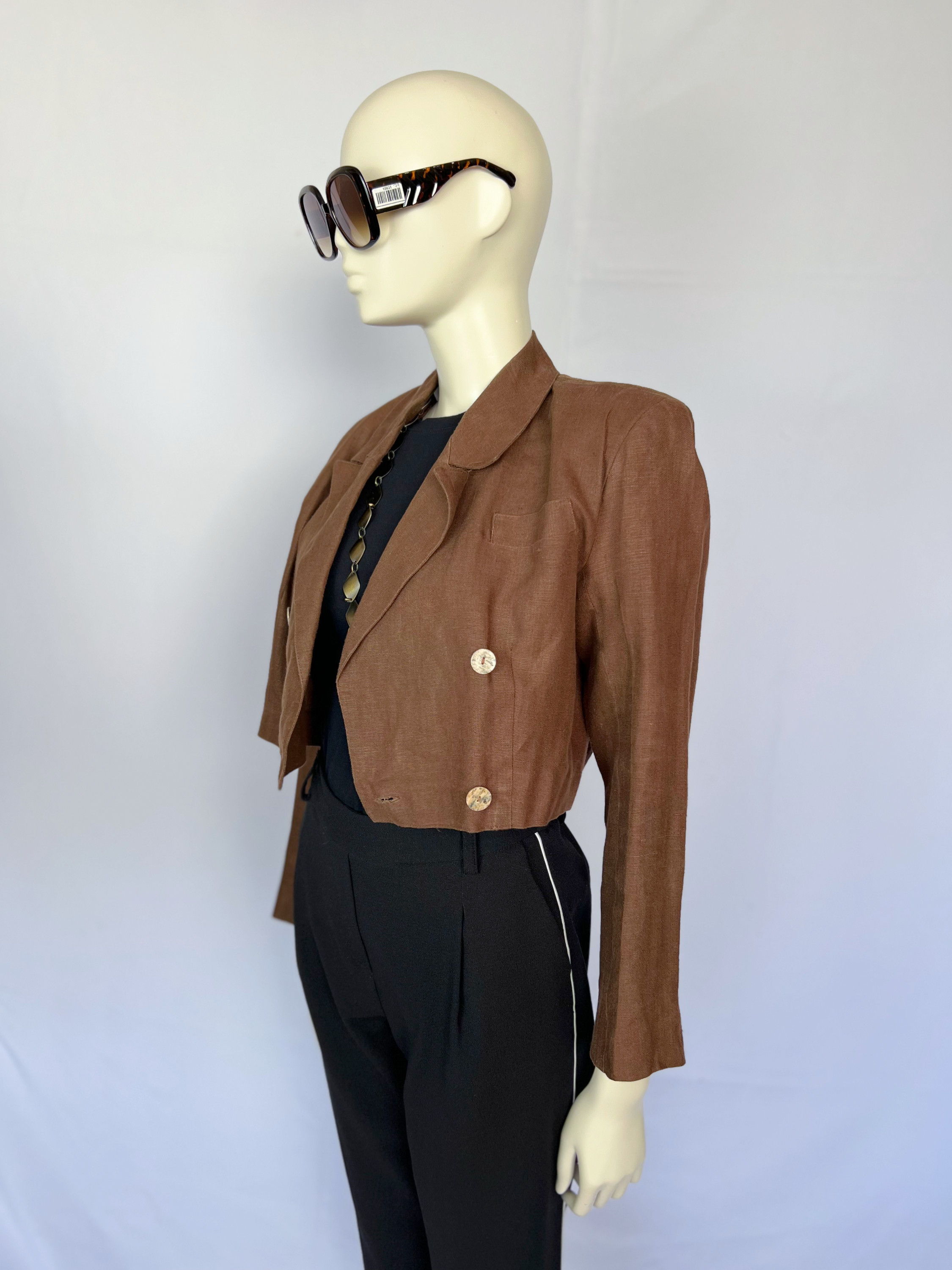 Blazer llinho vintage Heloisa Machado - M