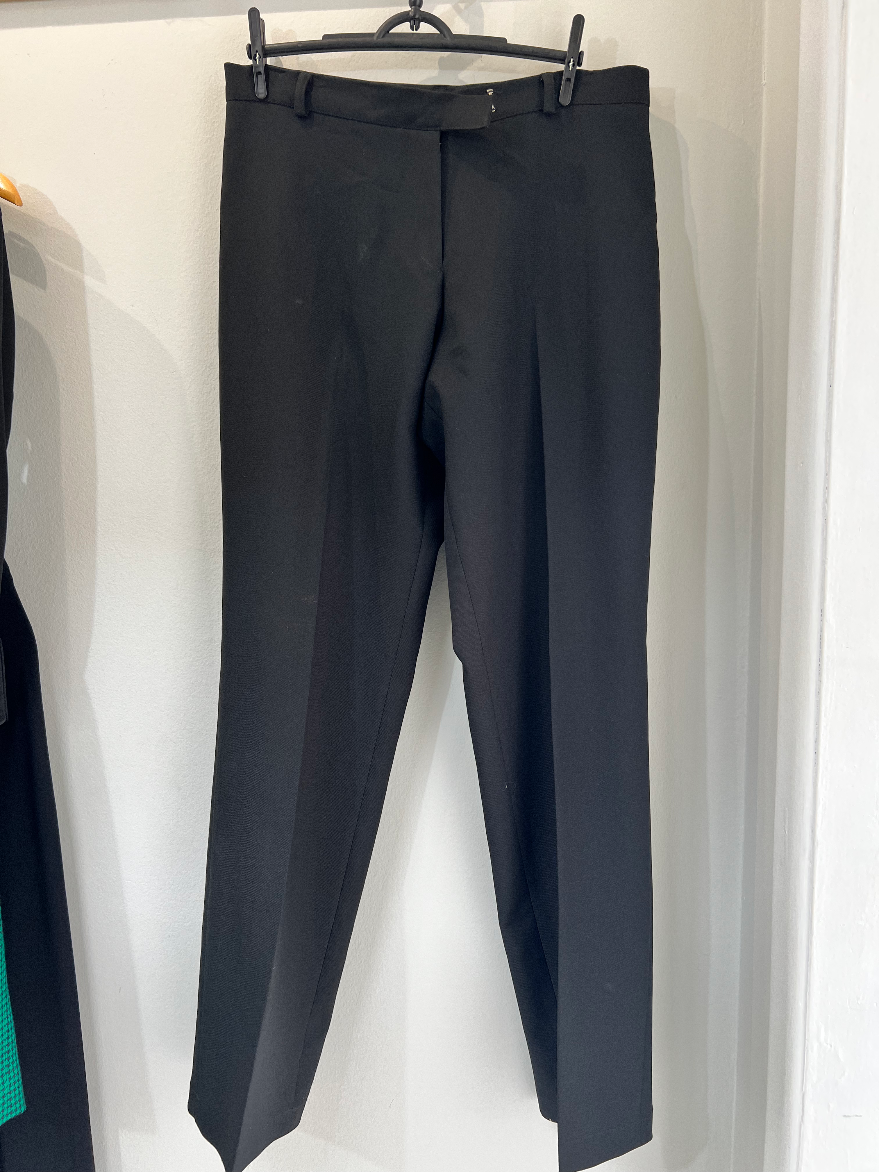 Calça preta alfaiataria Anne vintage Sem marca Azul-marinho - 18871-1