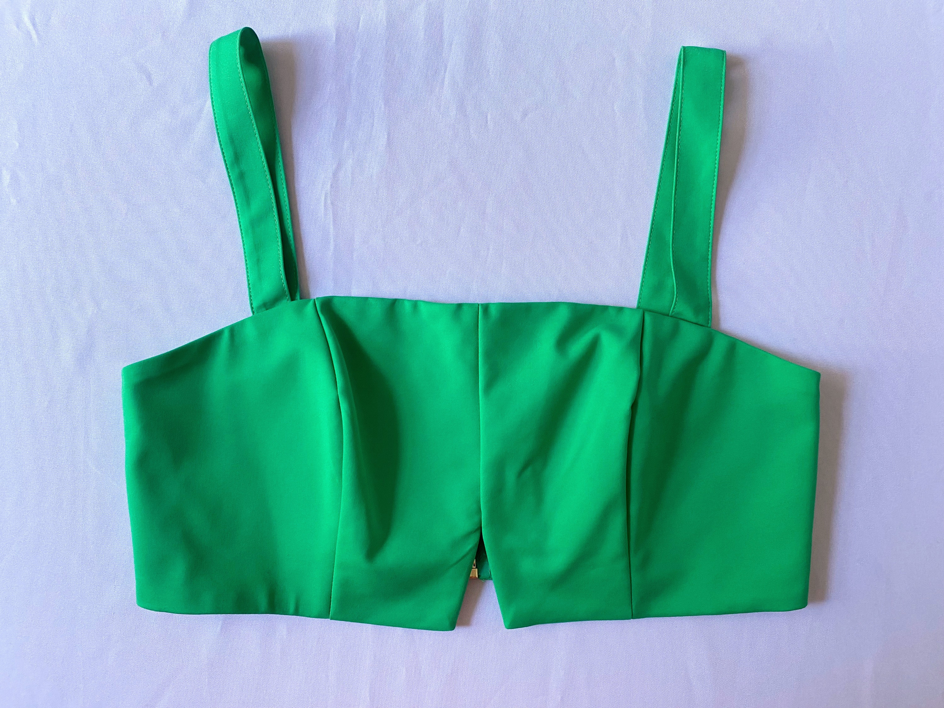 Top cropped verde Tob, na etiqueta - M/G