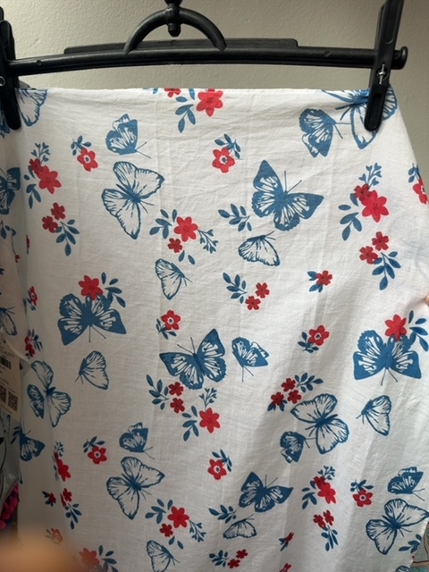 Vestido longo s/manga no linho puro Zara M Cinza, Azul - foto principal