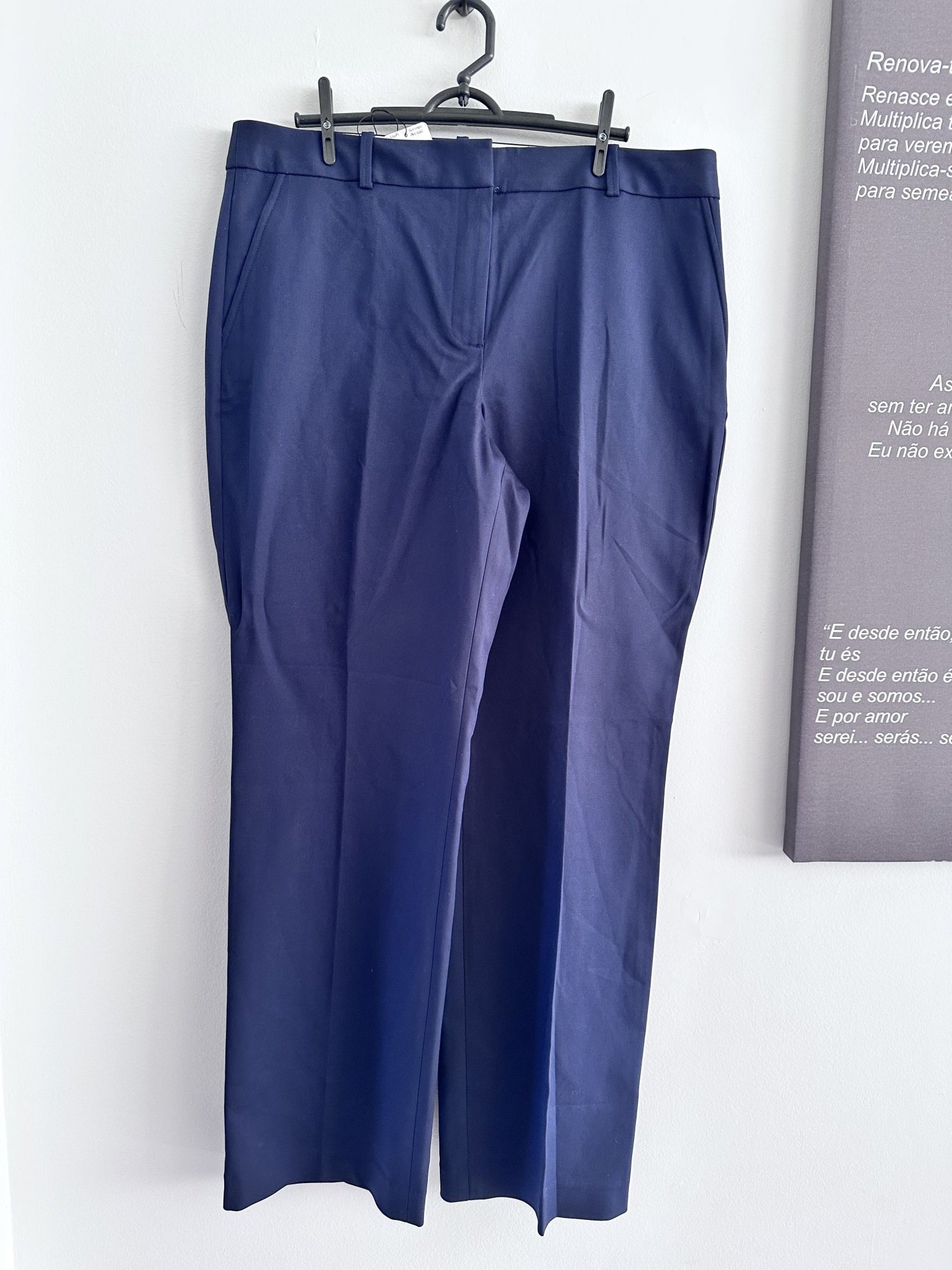 Calça azul marinho Talbots na etiqueta 14 - G Sem marca azul, azul-marinho tamanho G - foto principal