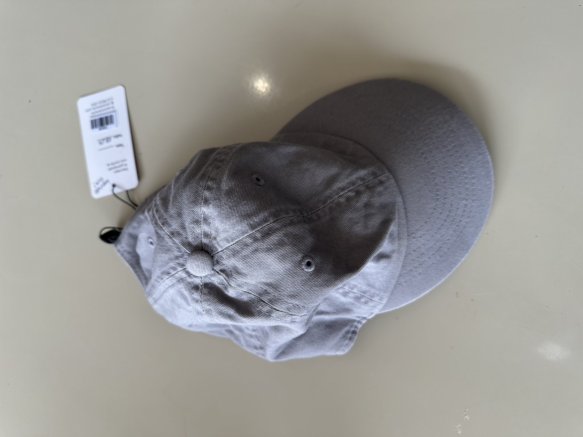 Boné cinza The Hat Depot algodão infantil Sem marca - foto principal